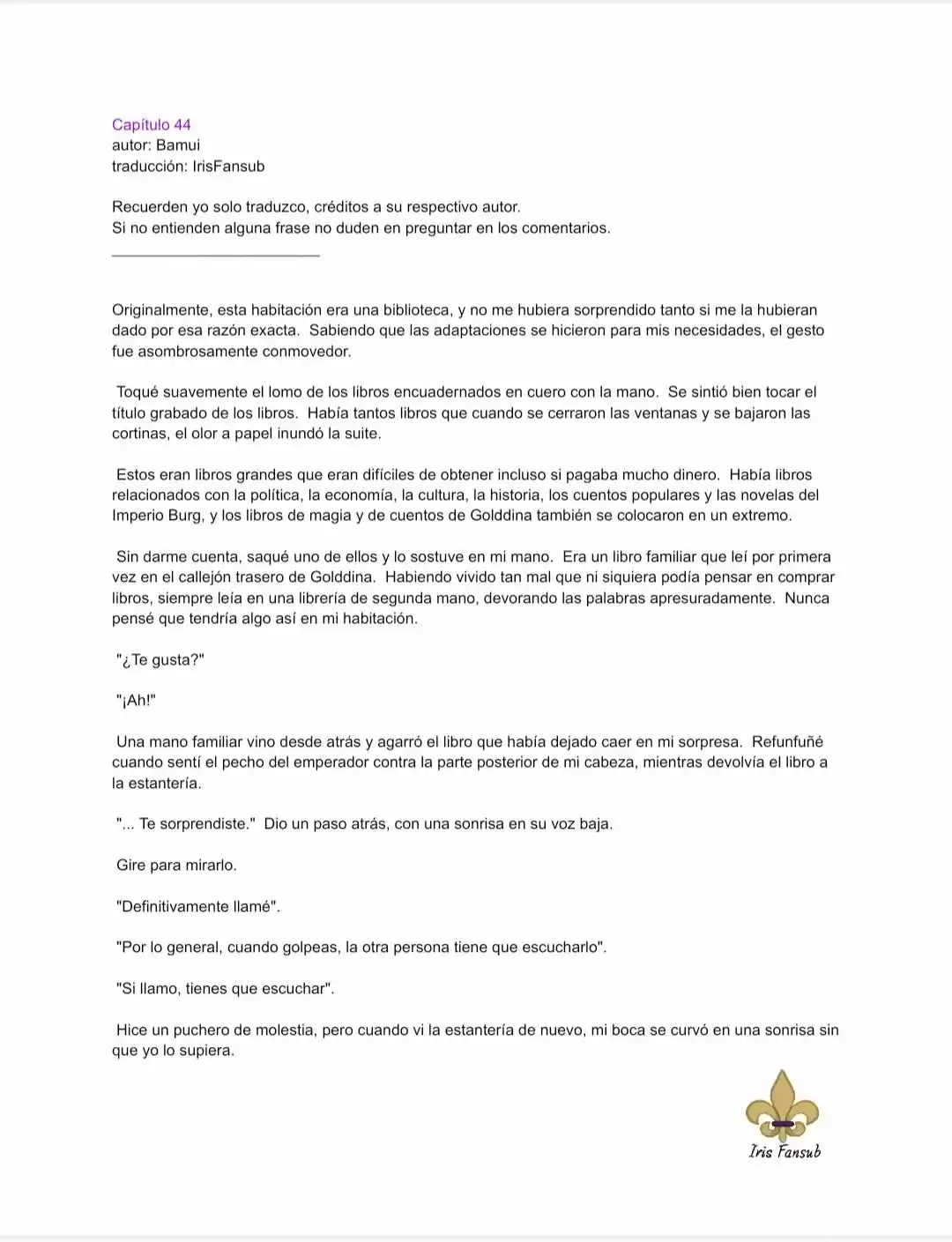 Por Qué El Rey Necesita Una Secretaria (Novela) - Capítulo 44 - Página 2 - LectorTMOo