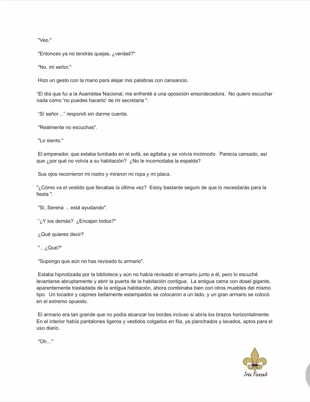 Por Qué El Rey Necesita Una Secretaria (Novela) - Capítulo 44 - Página 4 - LectorTMOo