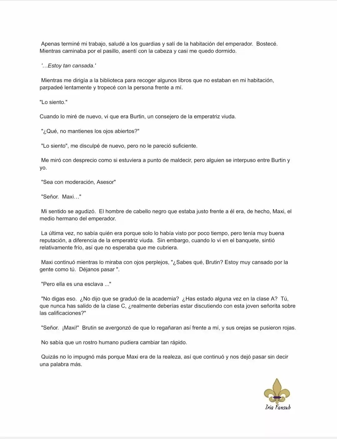 Por Qué El Rey Necesita Una Secretaria (Novela) - Capítulo 44 - Página 6 - LectorTMOo