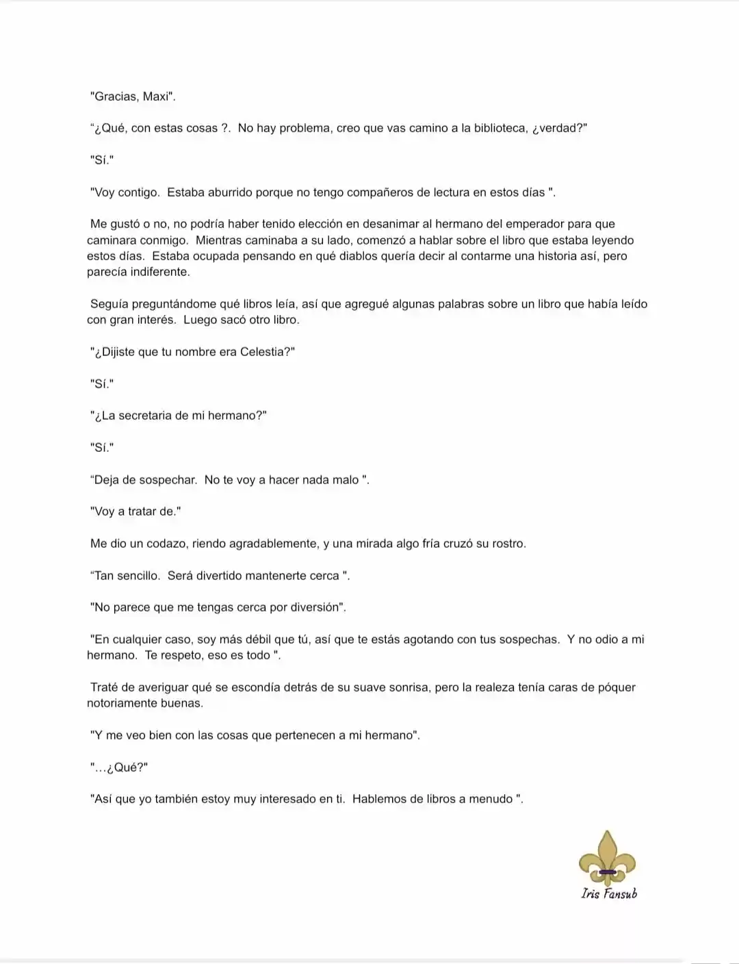Por Qué El Rey Necesita Una Secretaria (Novela) - Capítulo 44 - Página 7 - LectorTMOo