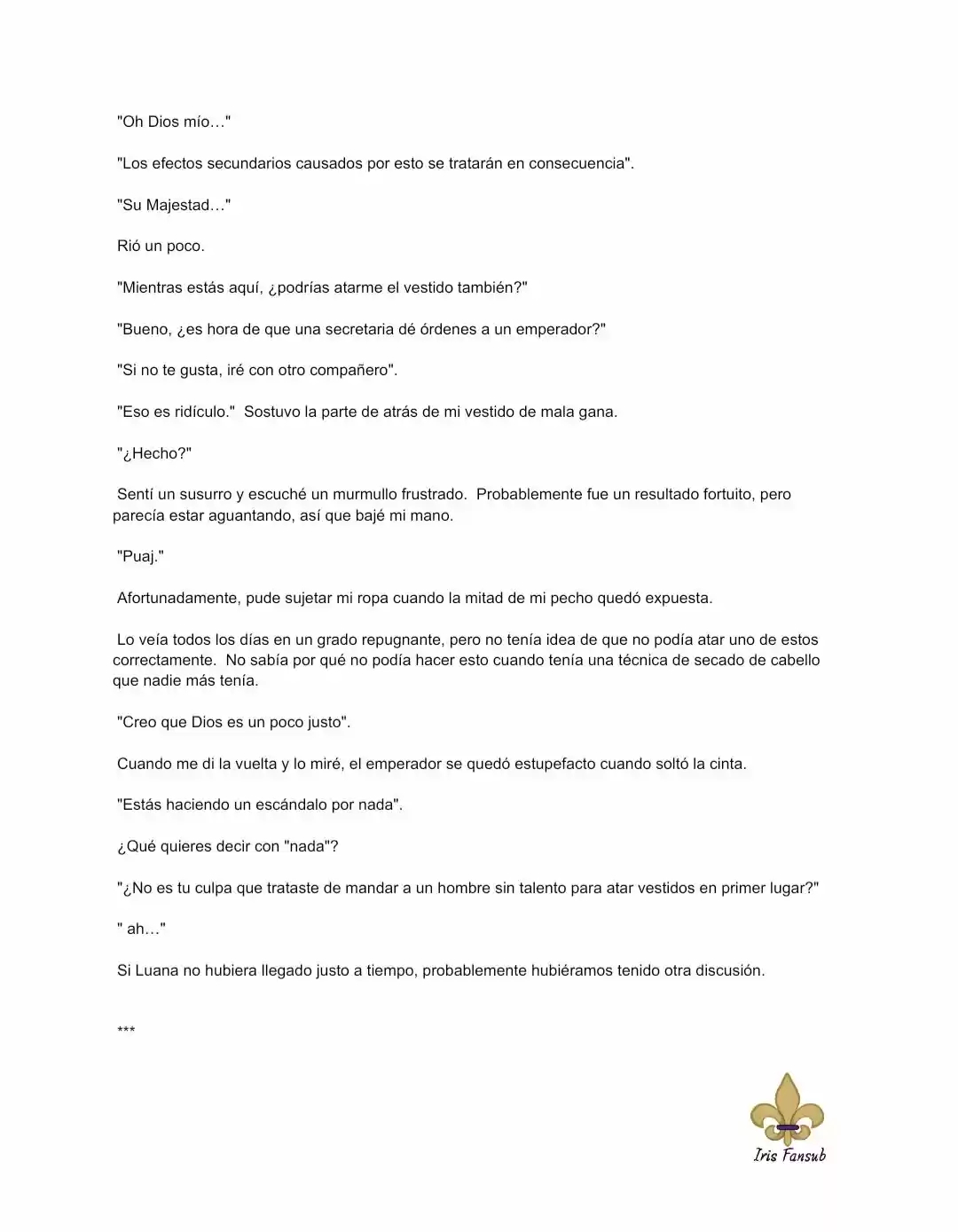 Por Qué El Rey Necesita Una Secretaria (Novela) - Capítulo 45 - Página 5 - LectorTMOo