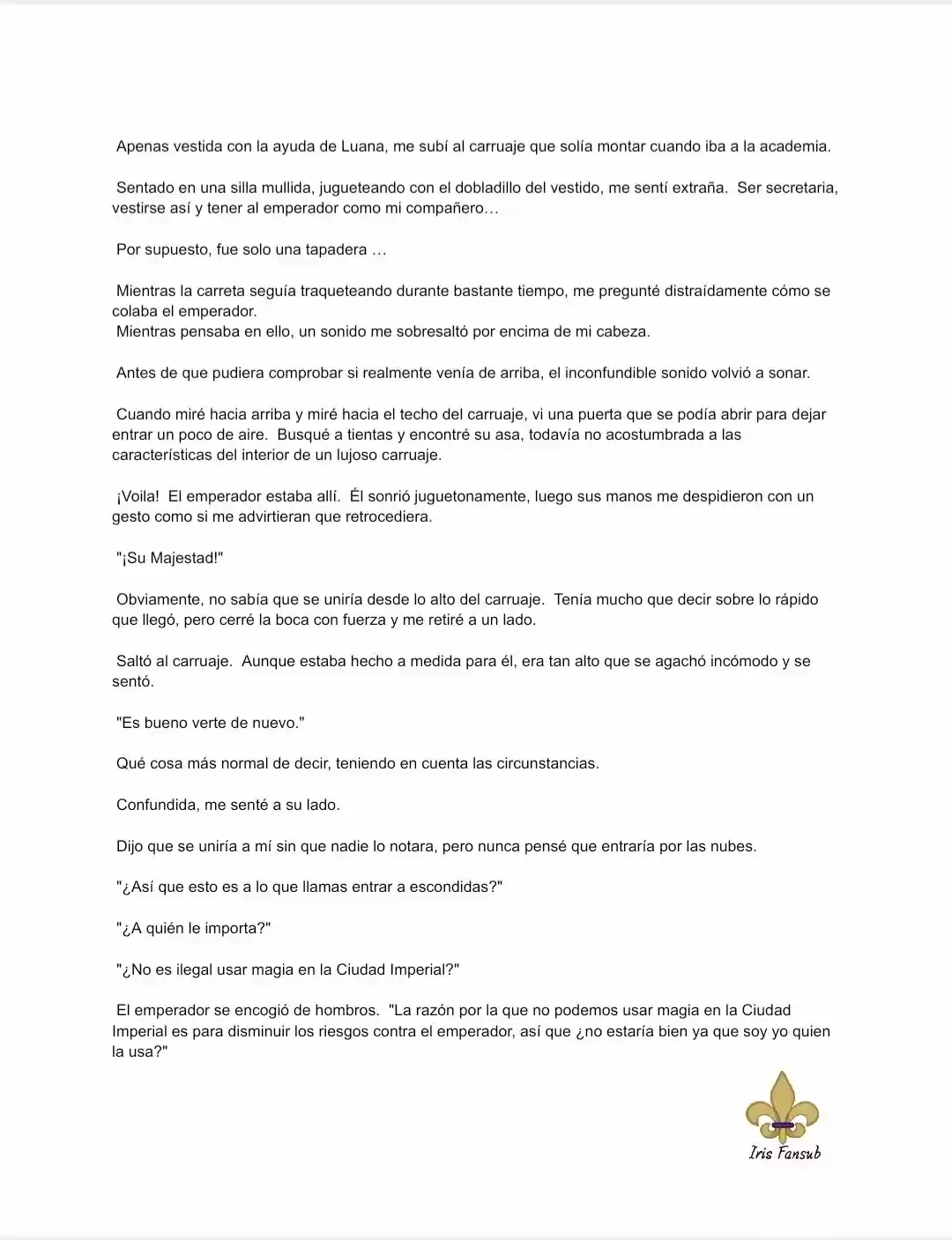 Por Qué El Rey Necesita Una Secretaria (Novela) - Capítulo 45 - Página 6 - LectorTMOo