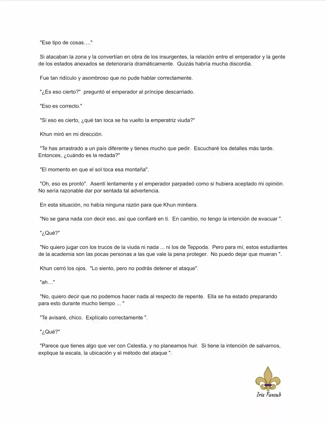 Por Qué El Rey Necesita Una Secretaria (Novela) - Capítulo 48 - Página 5 - LectorTMOo