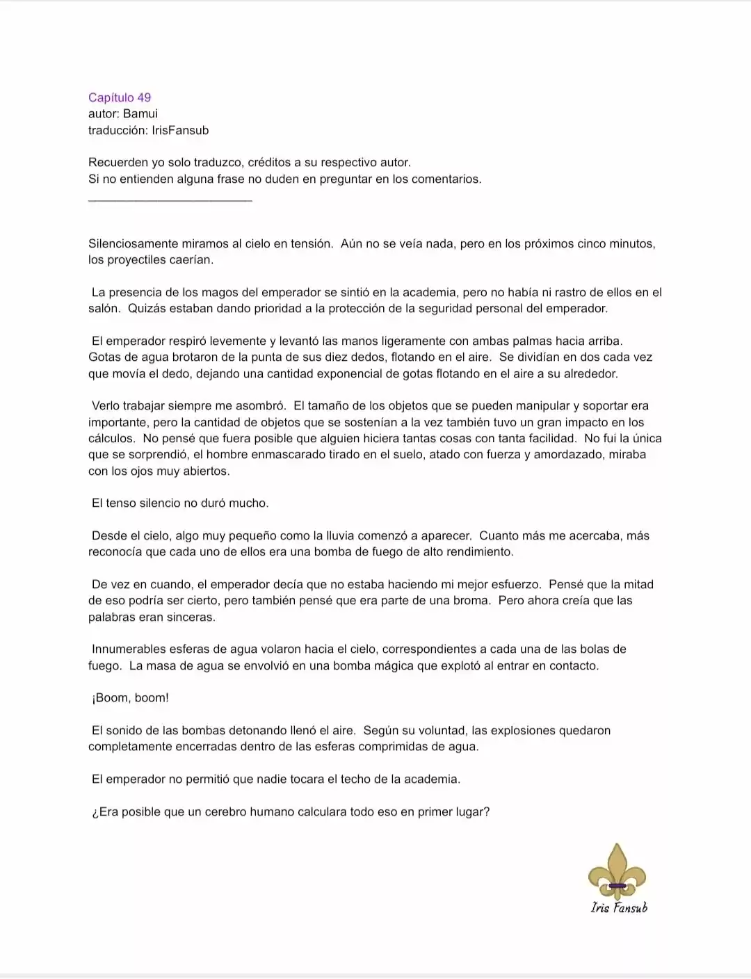 Por Qué El Rey Necesita Una Secretaria (Novela) - Capítulo 49 - Página 2 - LectorTMOo