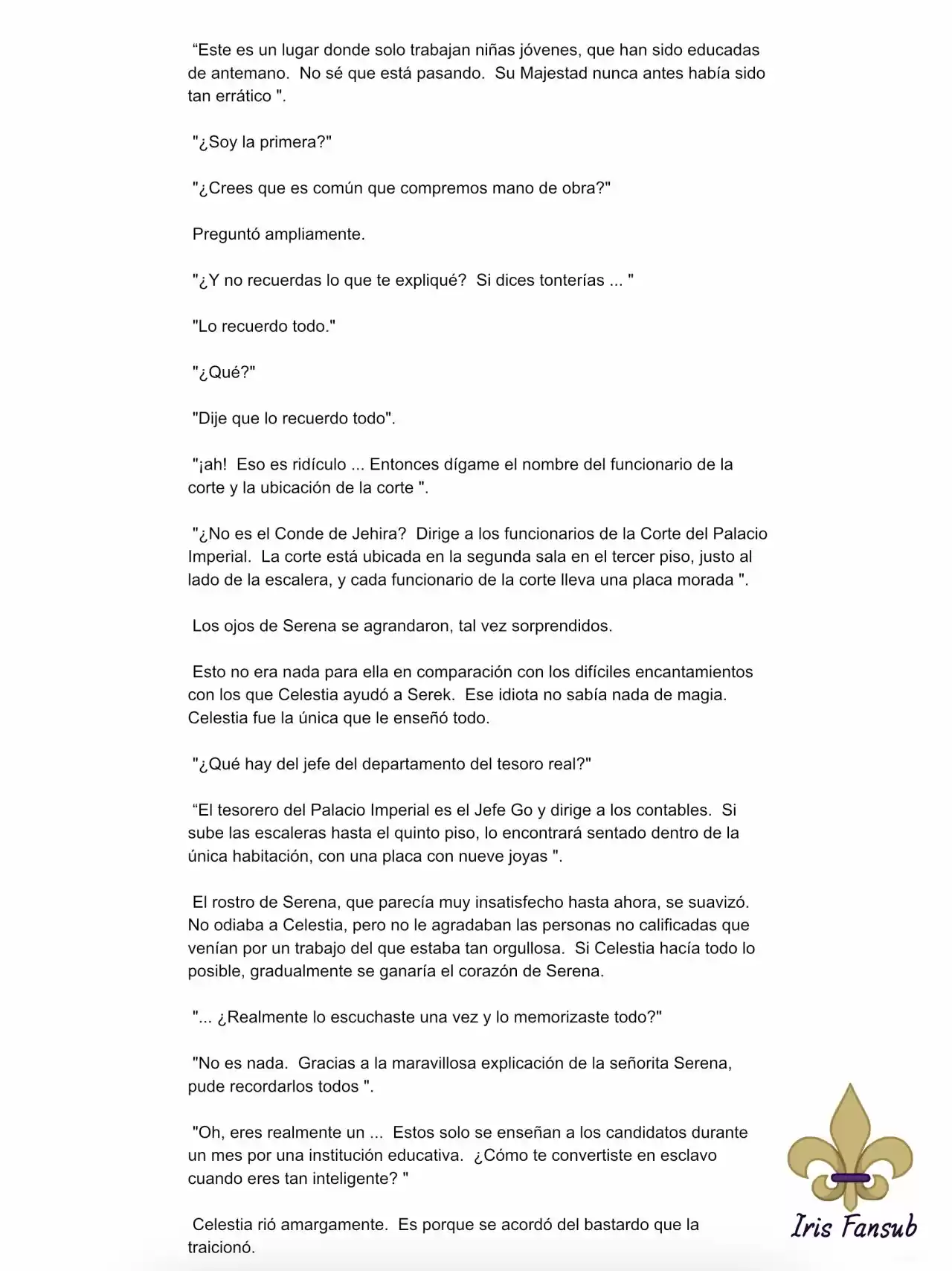 Por Qué El Rey Necesita Una Secretaria (Novela) - Capítulo 5 - Página 4 - LectorTMOo