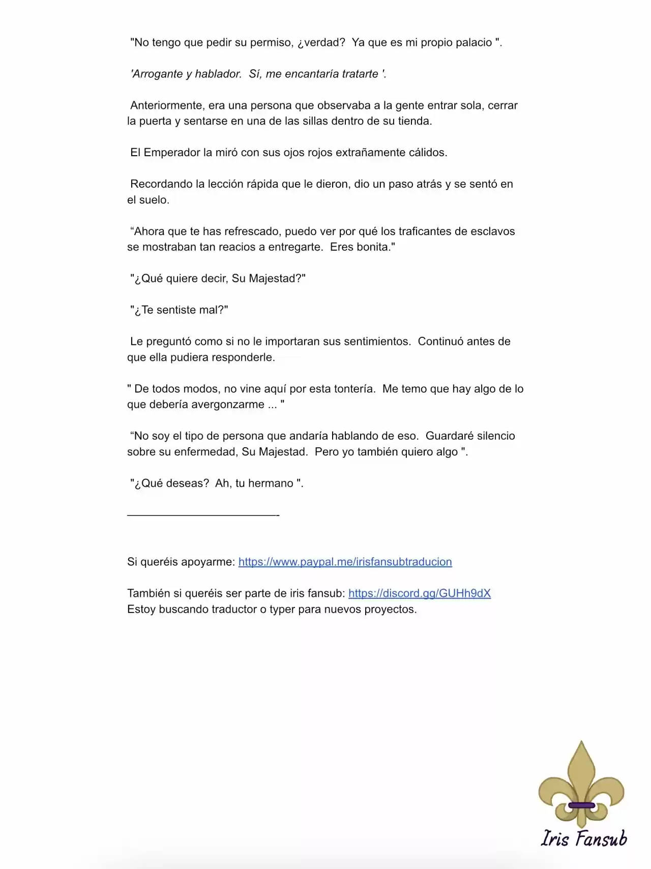 Por Qué El Rey Necesita Una Secretaria (Novela) - Capítulo 5 - Página 7 - LectorTMOo