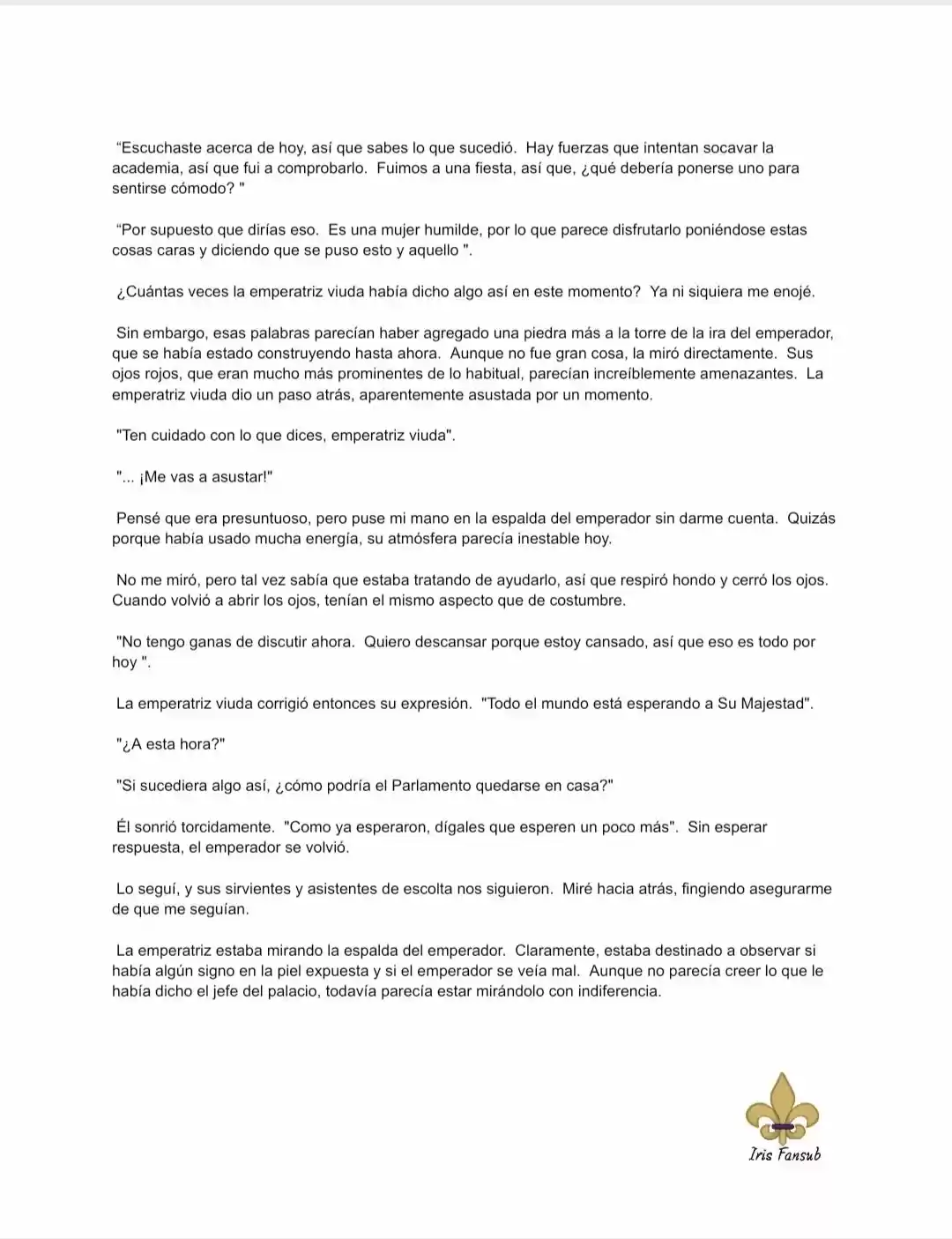 Por Qué El Rey Necesita Una Secretaria (Novela) - Capítulo 50 - Página 3 - LectorTMOo