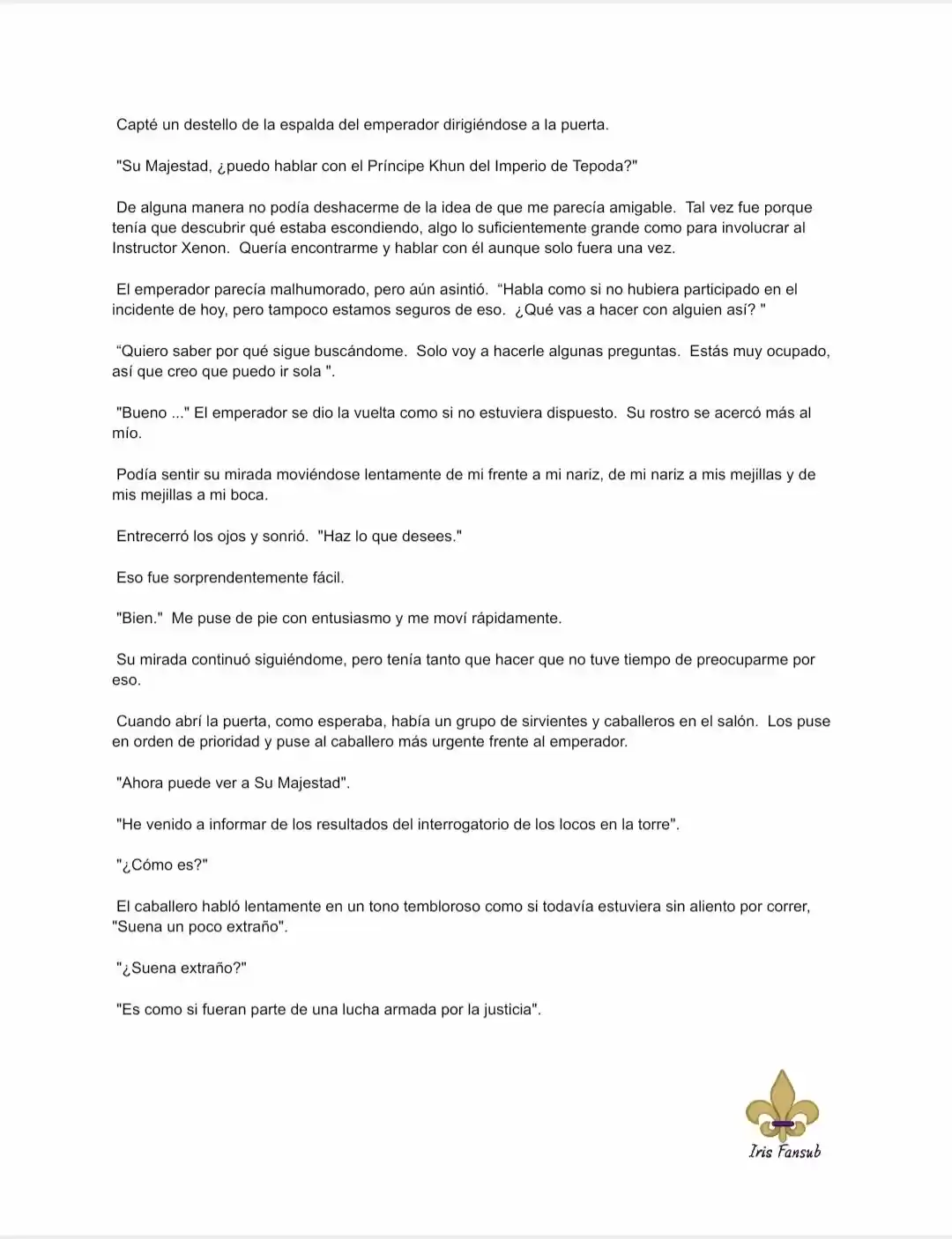 Por Qué El Rey Necesita Una Secretaria (Novela) - Capítulo 50 - Página 6 - LectorTMOo
