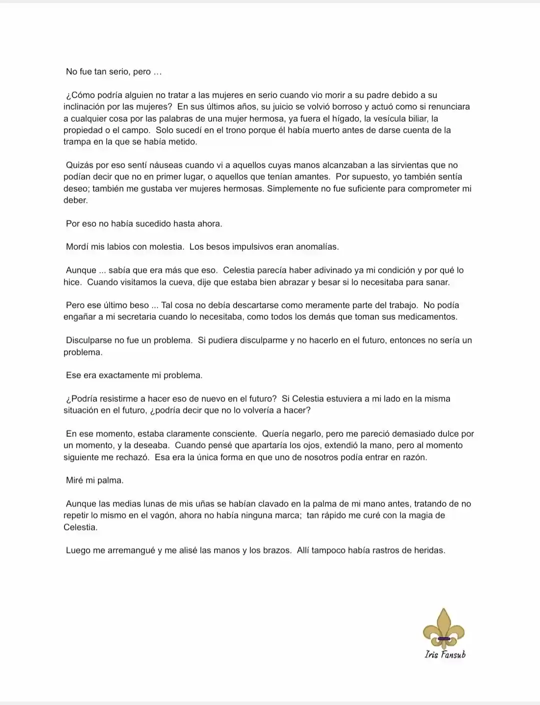 Por Qué El Rey Necesita Una Secretaria (Novela) - Capítulo 51 - Página 6 - LectorTMOo