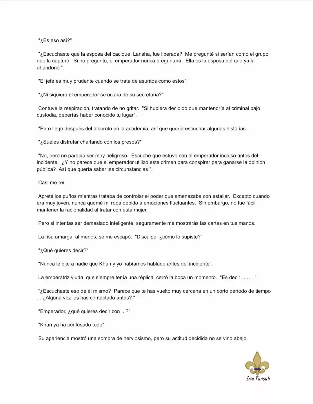 Por Qué El Rey Necesita Una Secretaria (Novela) - Capítulo 52 - Página 5 - LectorTMOo