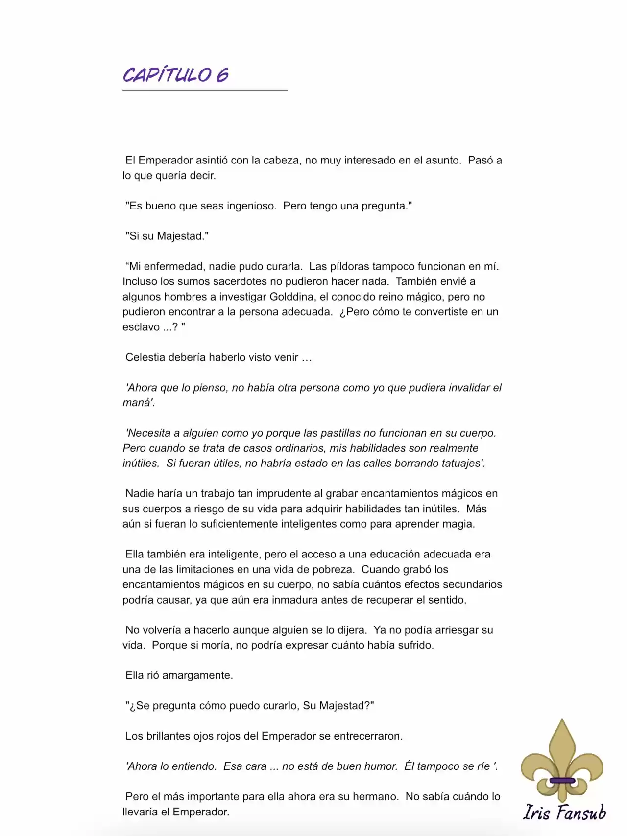 Por Qué El Rey Necesita Una Secretaria (Novela) - Capítulo 6 - Página 2 - LectorTMOo