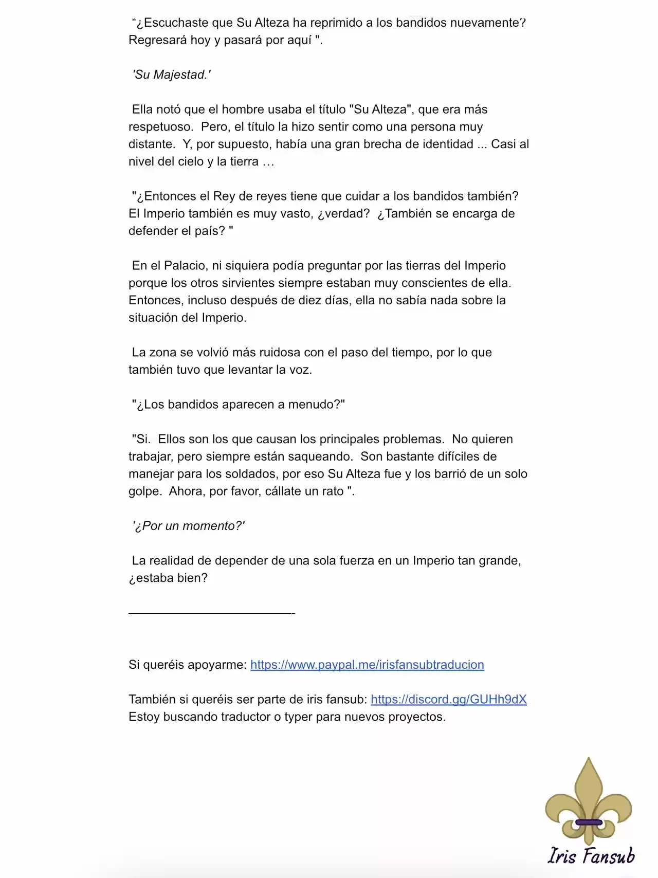 Por Qué El Rey Necesita Una Secretaria (Novela) - Capítulo 7 - Página 8 - LectorTMOo