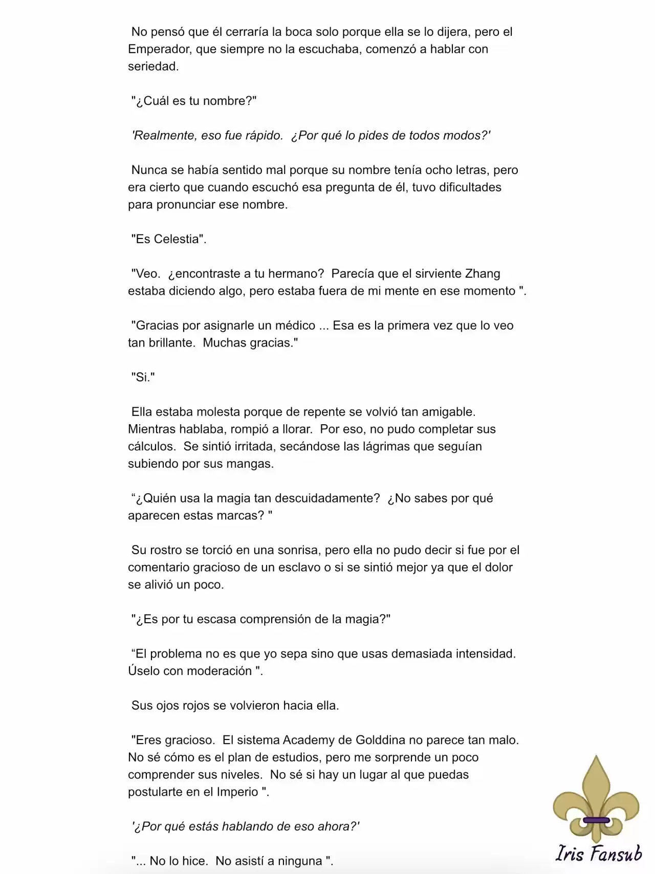 Por Qué El Rey Necesita Una Secretaria (Novela) - Capítulo 8 - Página 6 - LectorTMOo