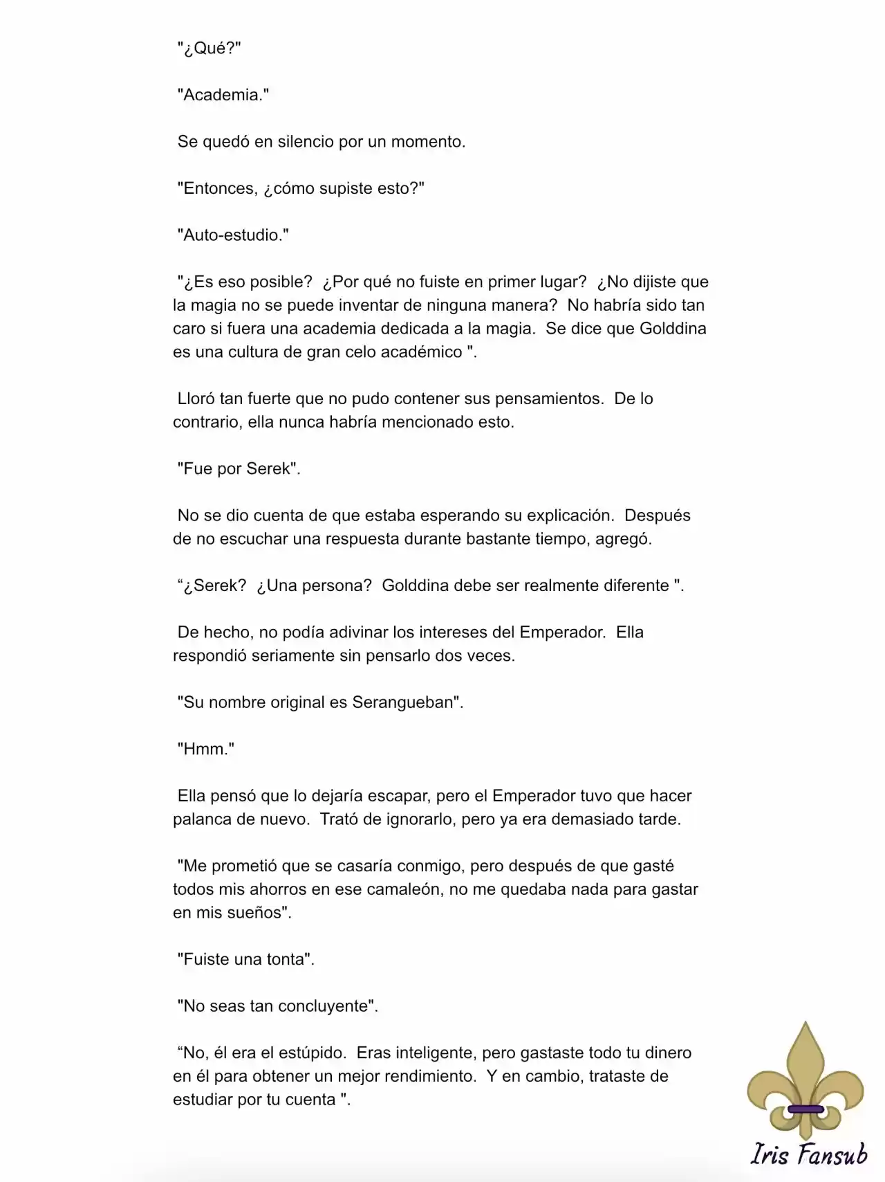Por Qué El Rey Necesita Una Secretaria (Novela) - Capítulo 8 - Página 7 - LectorTMOo