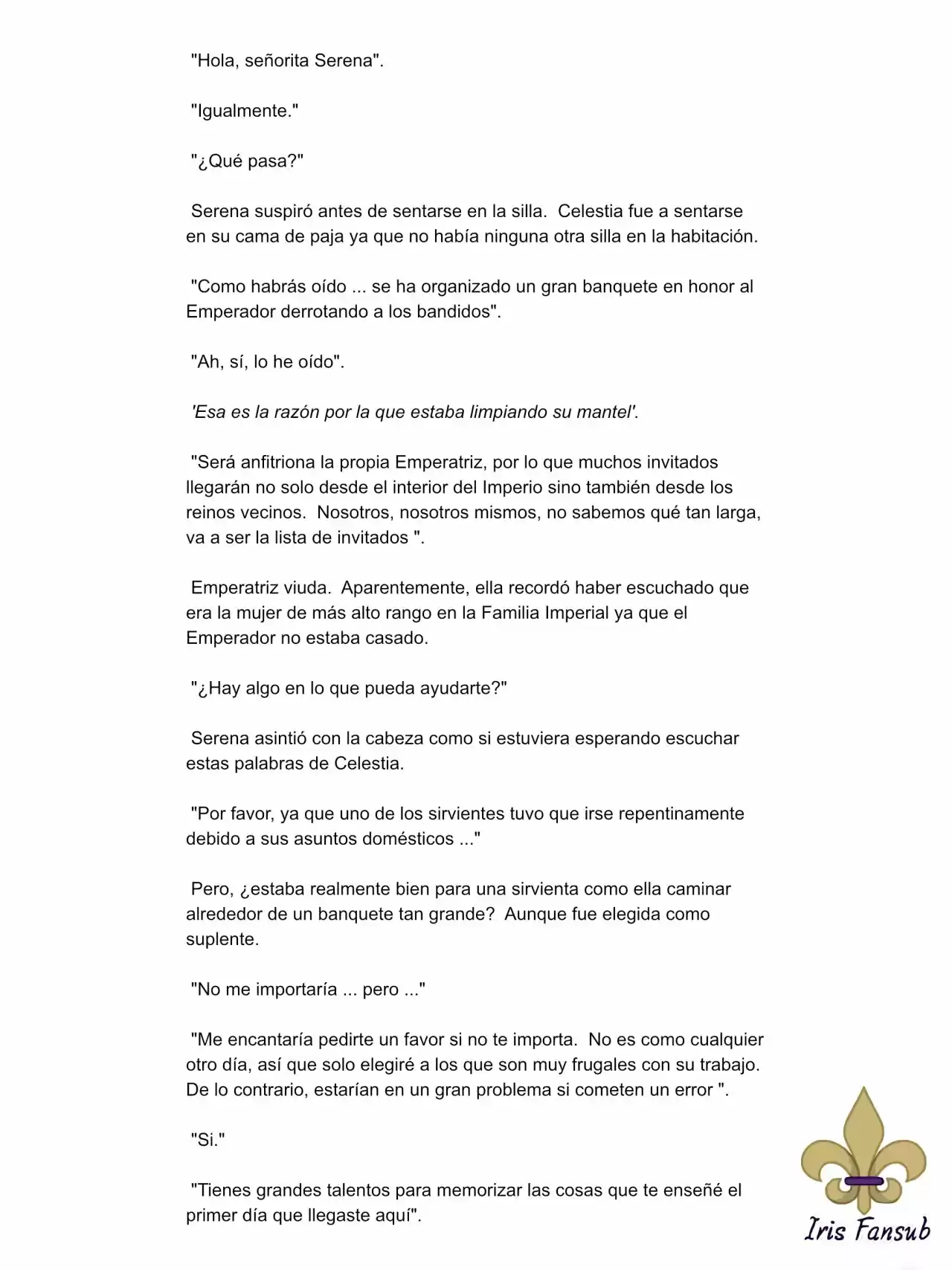 Por Qué El Rey Necesita Una Secretaria (Novela) - Capítulo 9 - Página 7 - LectorTMOo