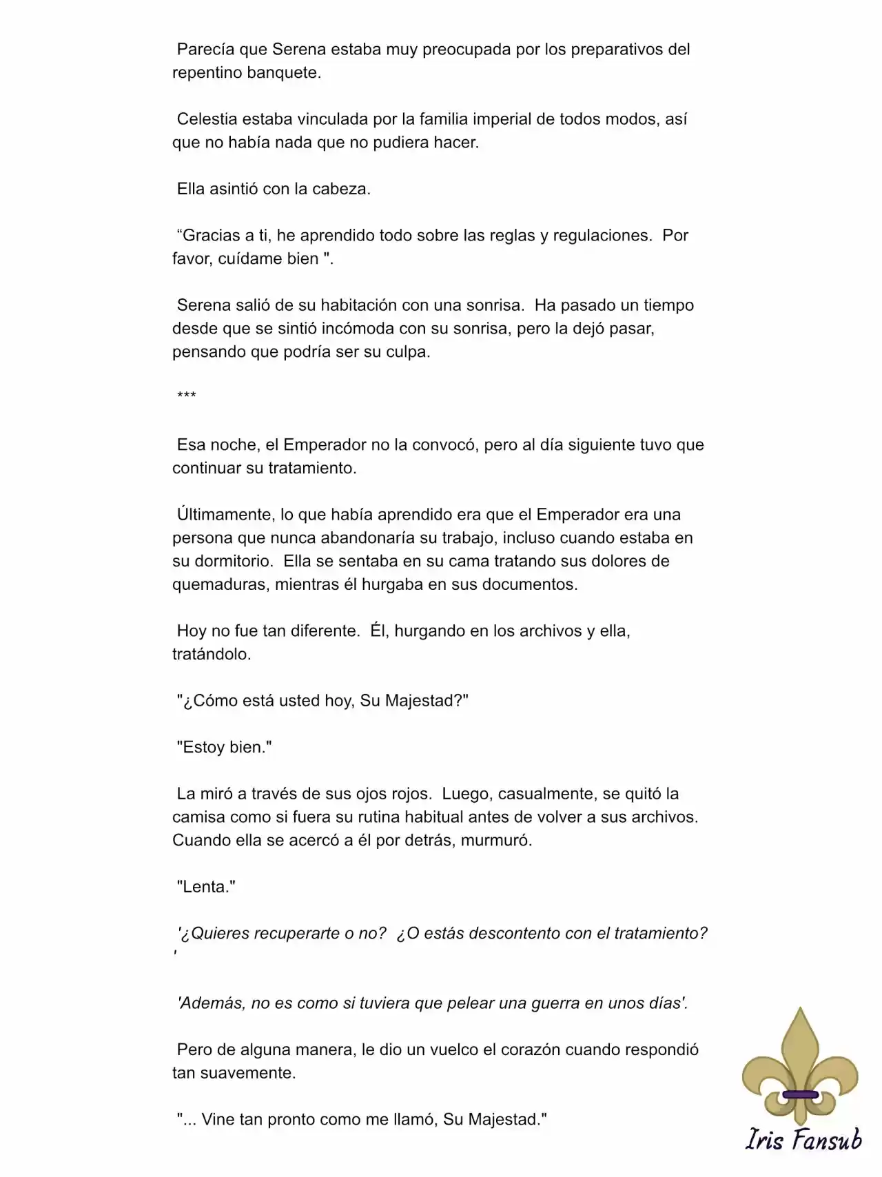 Por Qué El Rey Necesita Una Secretaria (Novela) - Capítulo 9 - Página 8 - LectorTMOo