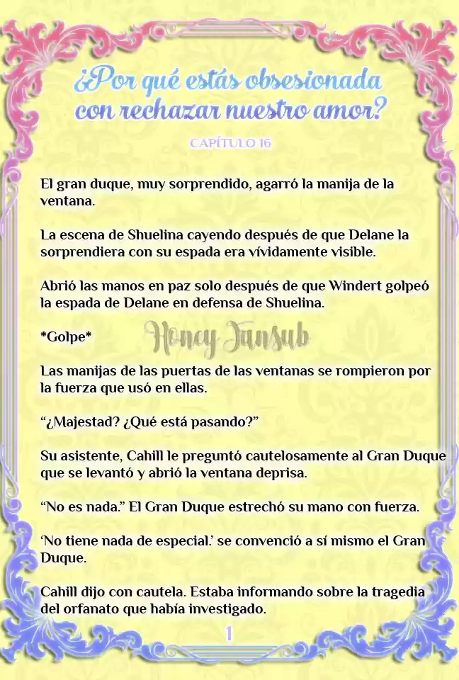 ¿Por Qué Estás Obsesionada Con Rechazar Nuestro Amor? (Novela) - Capítulo 16 - Página 5 - LectorTMOo
