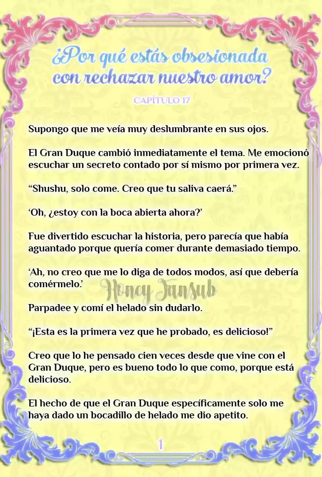 ¿Por Qué Estás Obsesionada Con Rechazar Nuestro Amor? (Novela) - Capítulo 17 - Página 5 - LectorTMOo