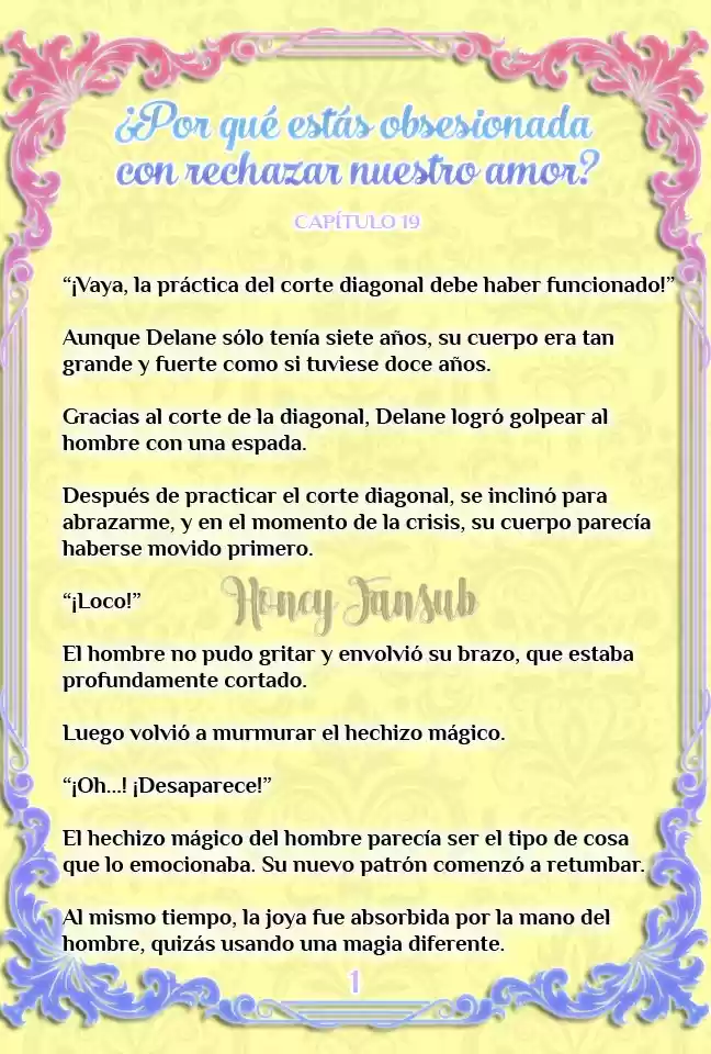 ¿Por Qué Estás Obsesionada Con Rechazar Nuestro Amor? (Novela) - Capítulo 19 - Página 5 - LectorTMOo
