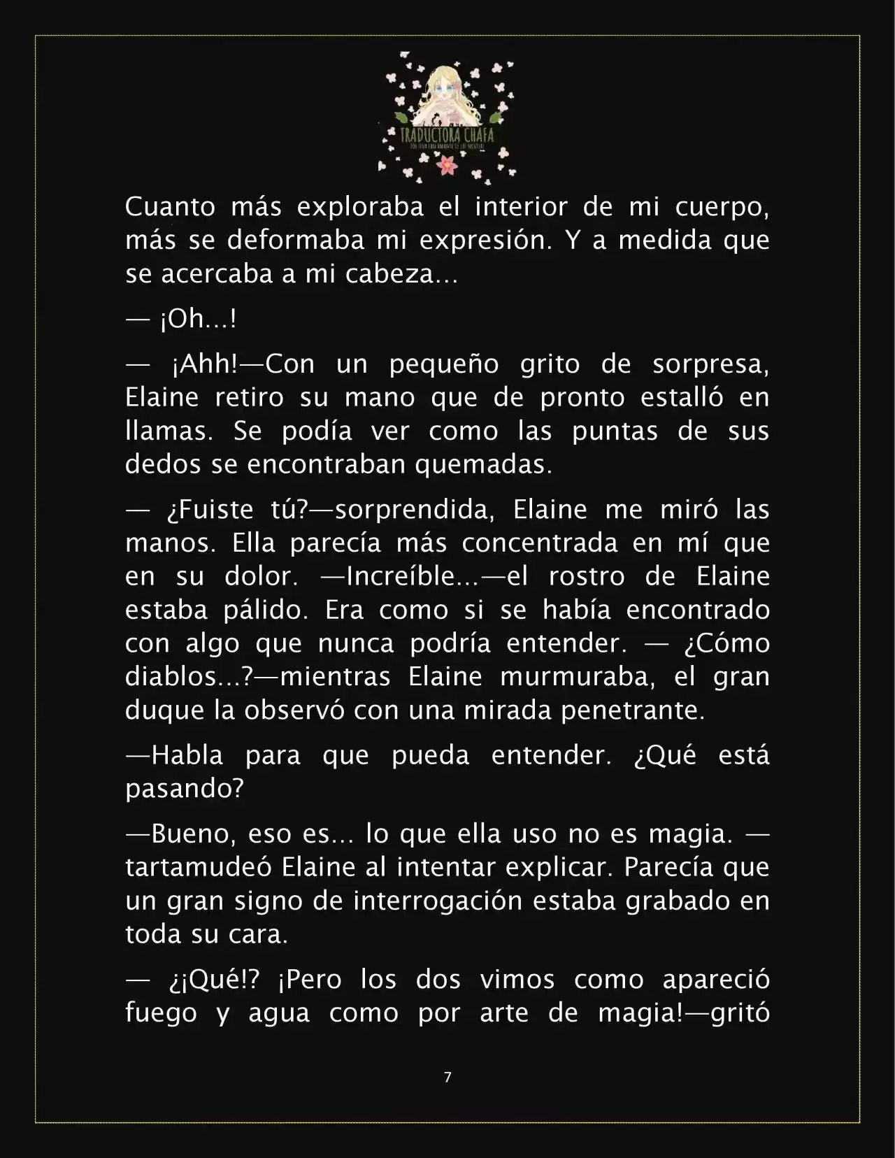 ¿Por Qué Estás Obsesionada Con Rechazar Nuestro Amor? (Novela) - Capítulo 21 - Página 9 - LectorTMOo