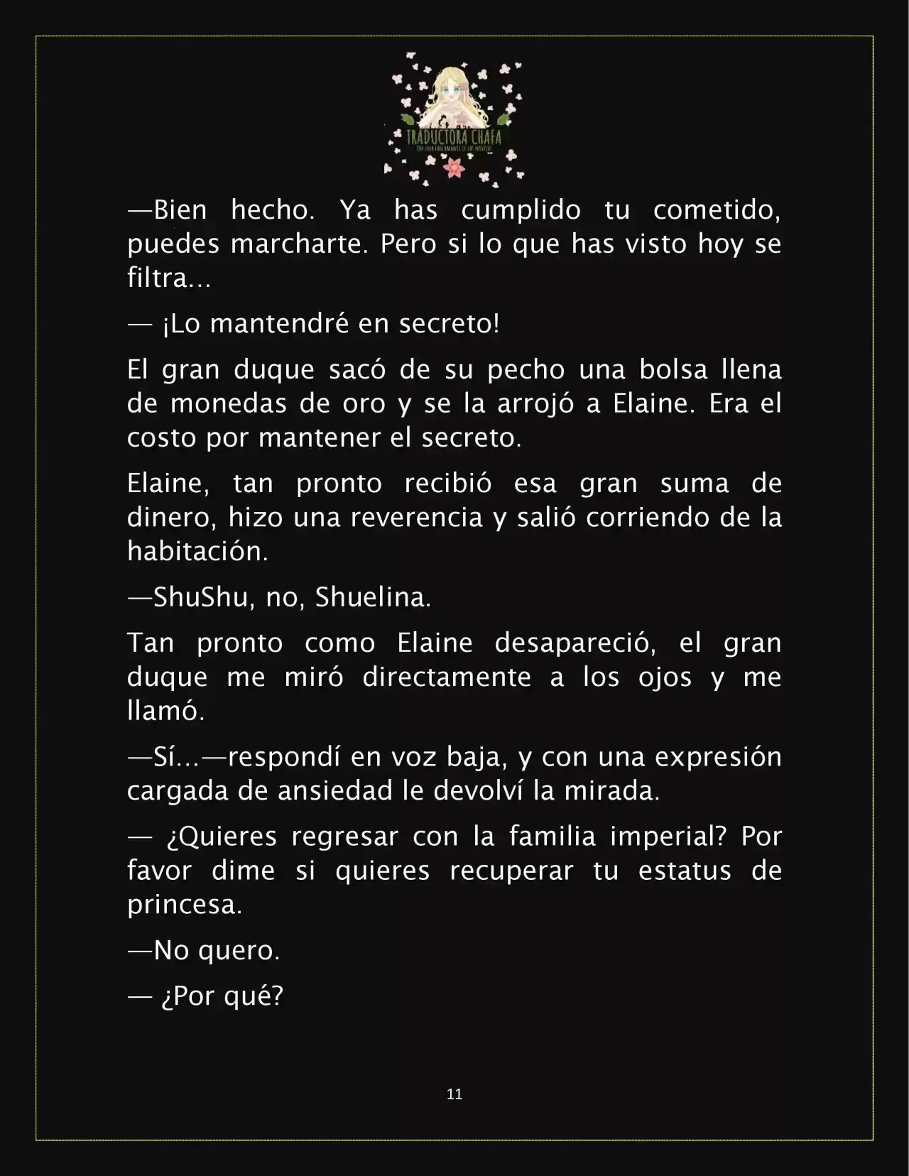 ¿Por Qué Estás Obsesionada Con Rechazar Nuestro Amor? (Novela) - Capítulo 21 - Página 13 - LectorTMOo