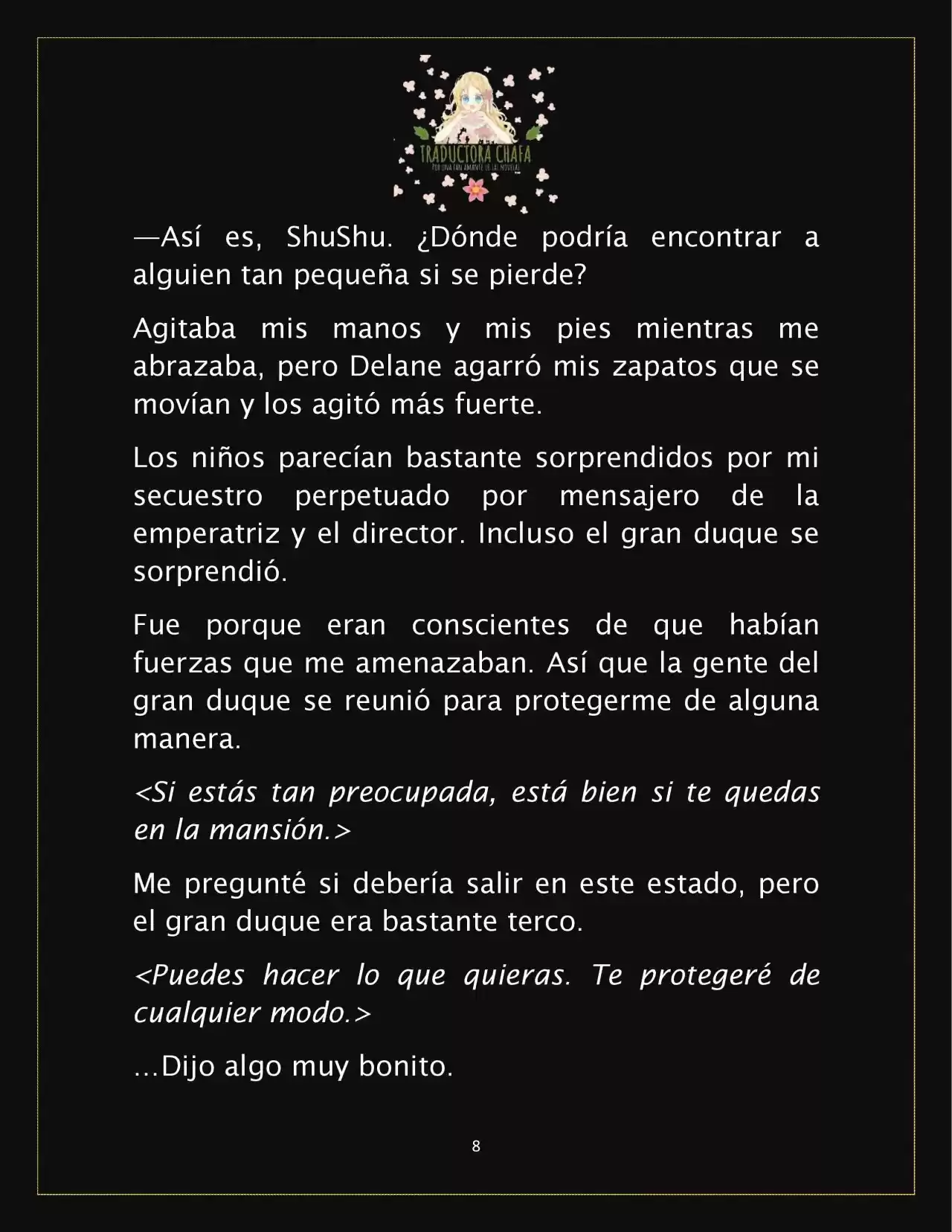 ¿Por Qué Estás Obsesionada Con Rechazar Nuestro Amor? (Novela) - Capítulo 22 - Página 10 - LectorTMOo