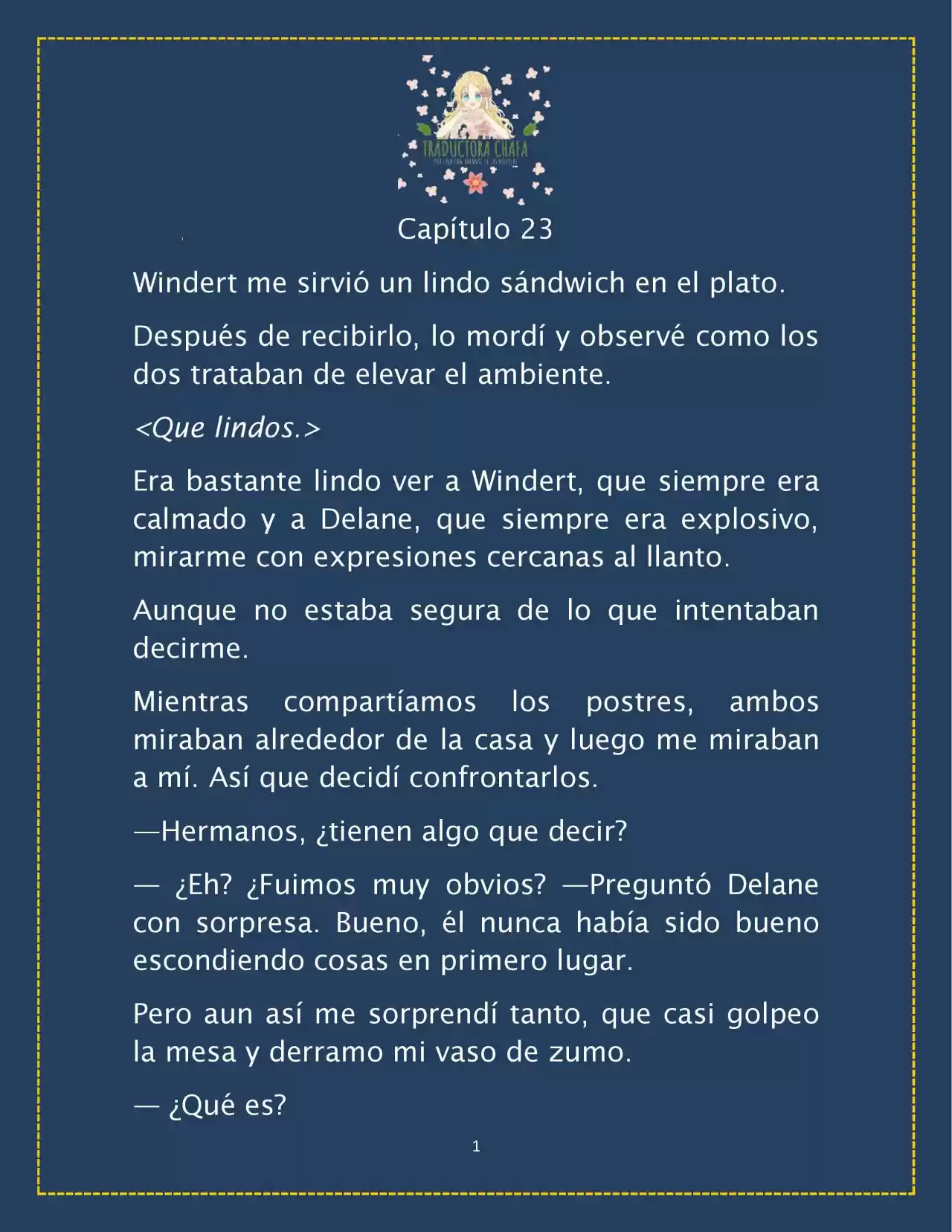 ¿Por Qué Estás Obsesionada Con Rechazar Nuestro Amor? (Novela) - Capítulo 23 - Página 3 - LectorTMOo
