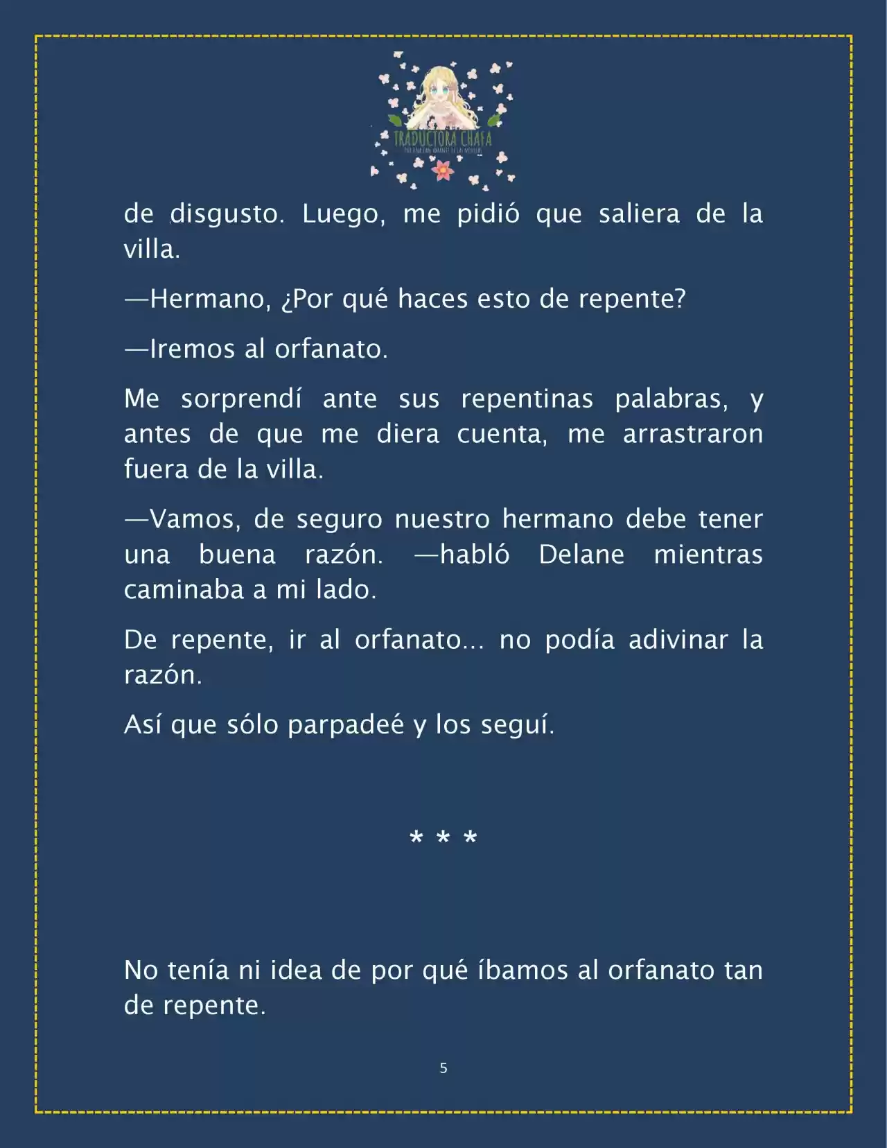 ¿Por Qué Estás Obsesionada Con Rechazar Nuestro Amor? (Novela) - Capítulo 23 - Página 7 - LectorTMOo