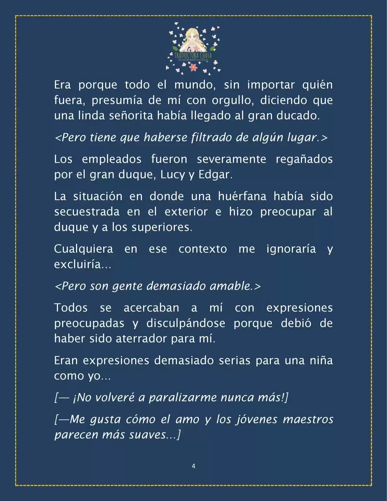 ¿Por Qué Estás Obsesionada Con Rechazar Nuestro Amor? (Novela) - Capítulo 24 - Página 6 - LectorTMOo