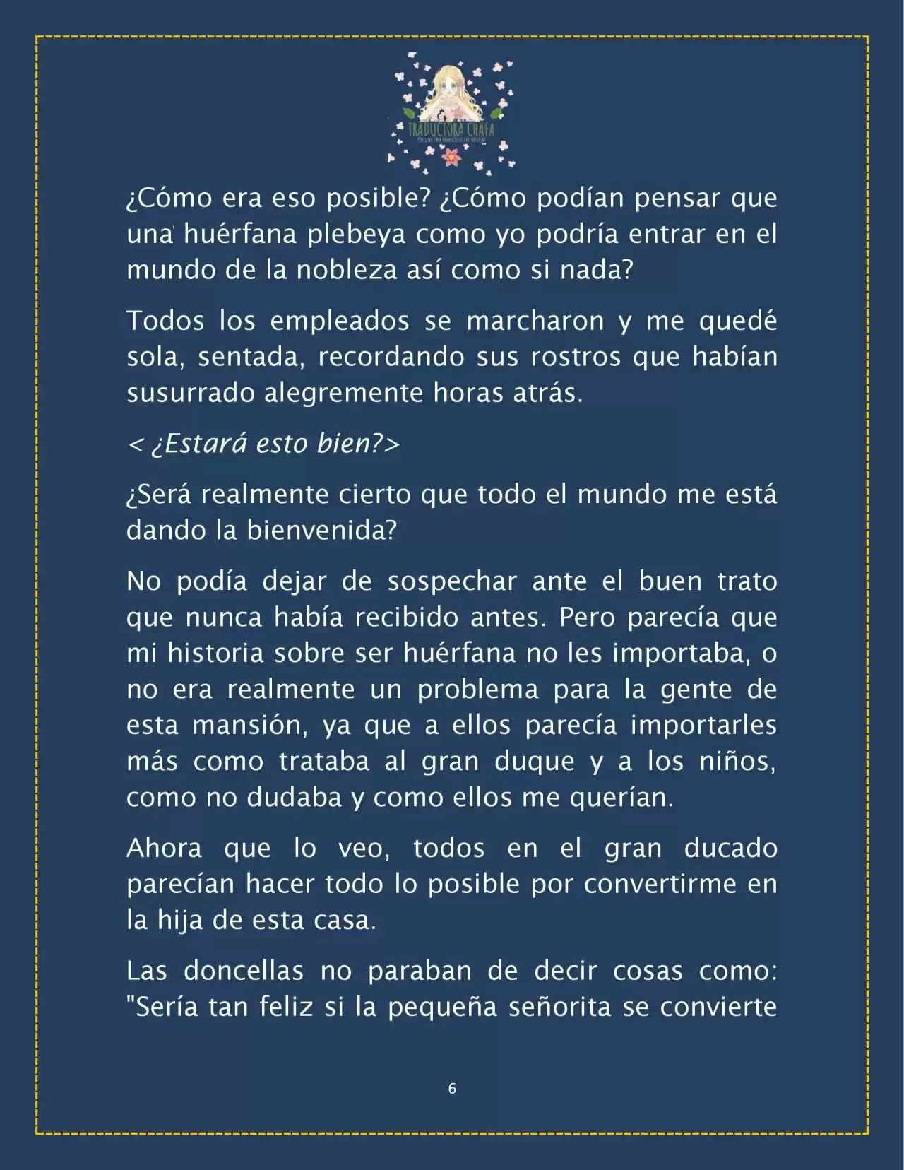 ¿Por Qué Estás Obsesionada Con Rechazar Nuestro Amor? (Novela) - Capítulo 24 - Página 8 - LectorTMOo