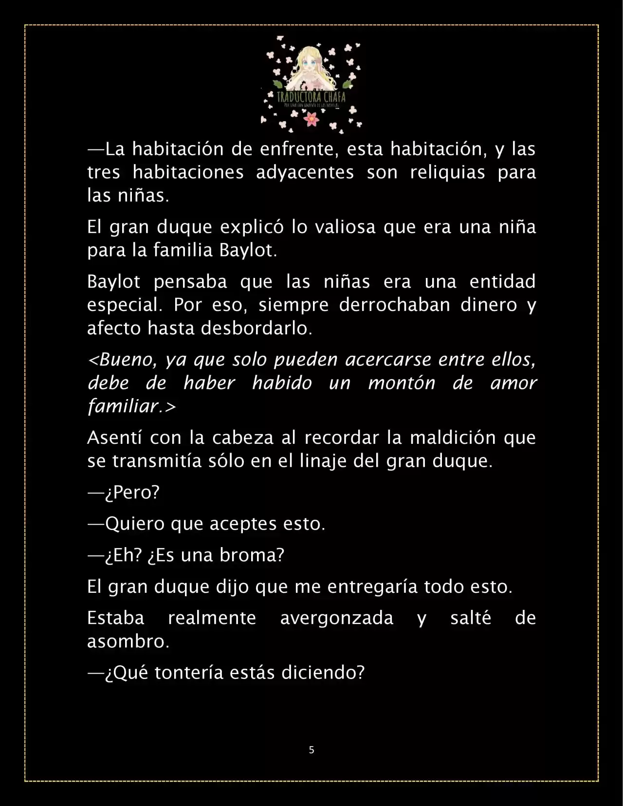 ¿Por Qué Estás Obsesionada Con Rechazar Nuestro Amor? (Novela) - Capítulo 25 - Página 7 - LectorTMOo