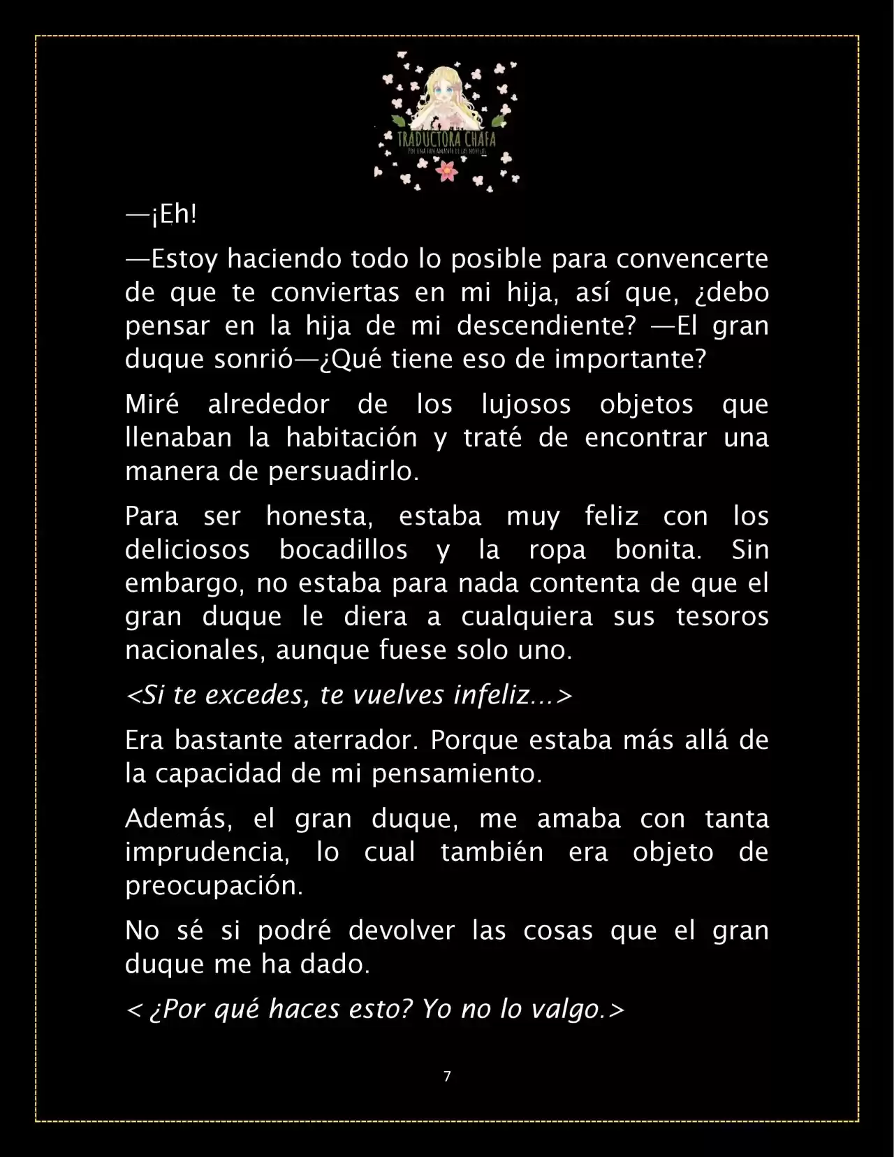 ¿Por Qué Estás Obsesionada Con Rechazar Nuestro Amor? (Novela) - Capítulo 25 - Página 9 - LectorTMOo