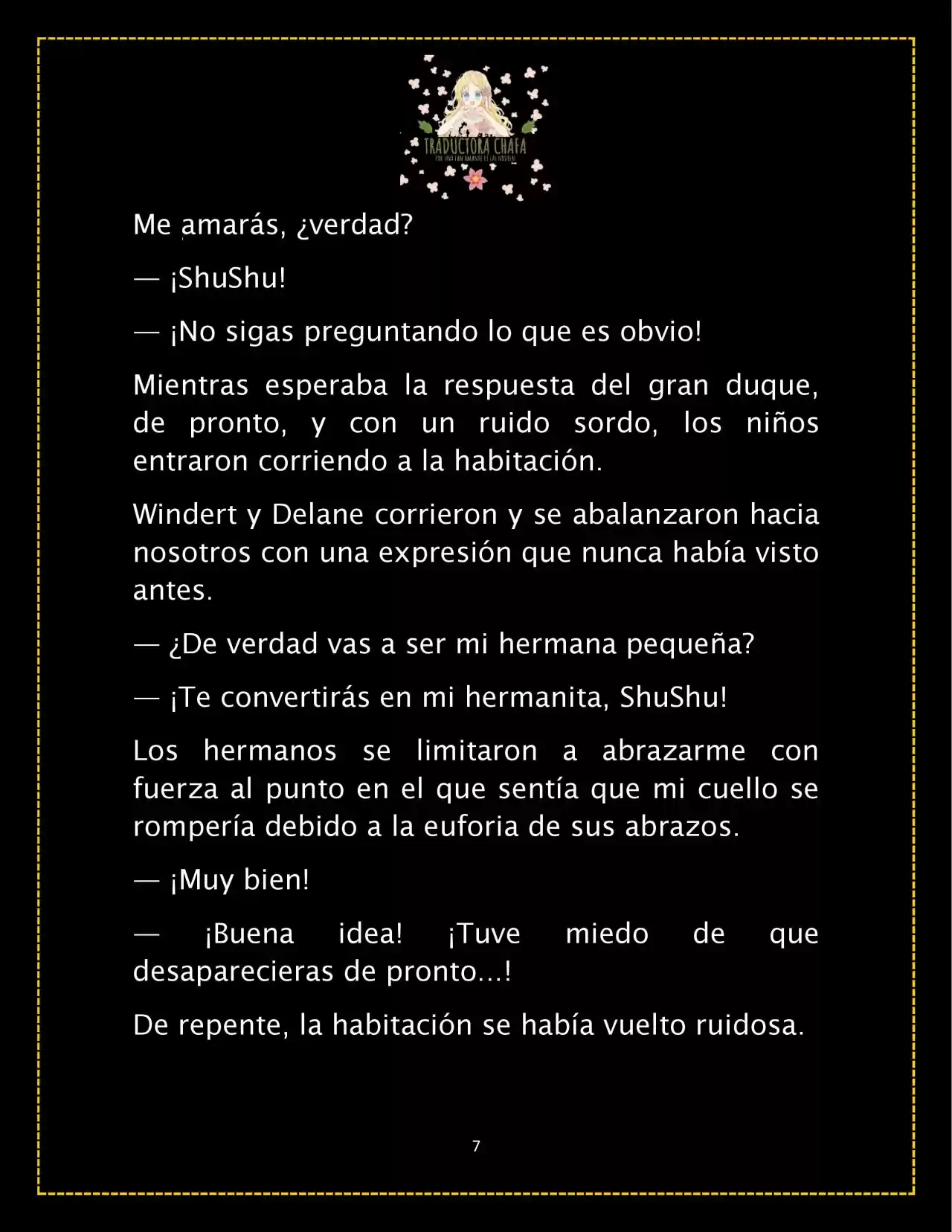 ¿Por Qué Estás Obsesionada Con Rechazar Nuestro Amor? (Novela) - Capítulo 26 - Página 8 - LectorTMOo