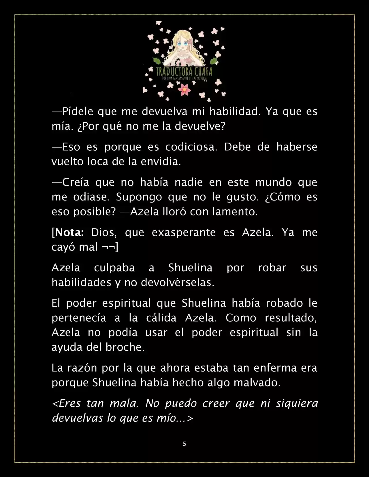 ¿Por Qué Estás Obsesionada Con Rechazar Nuestro Amor? (Novela) - Capítulo 27 - Página 7 - LectorTMOo