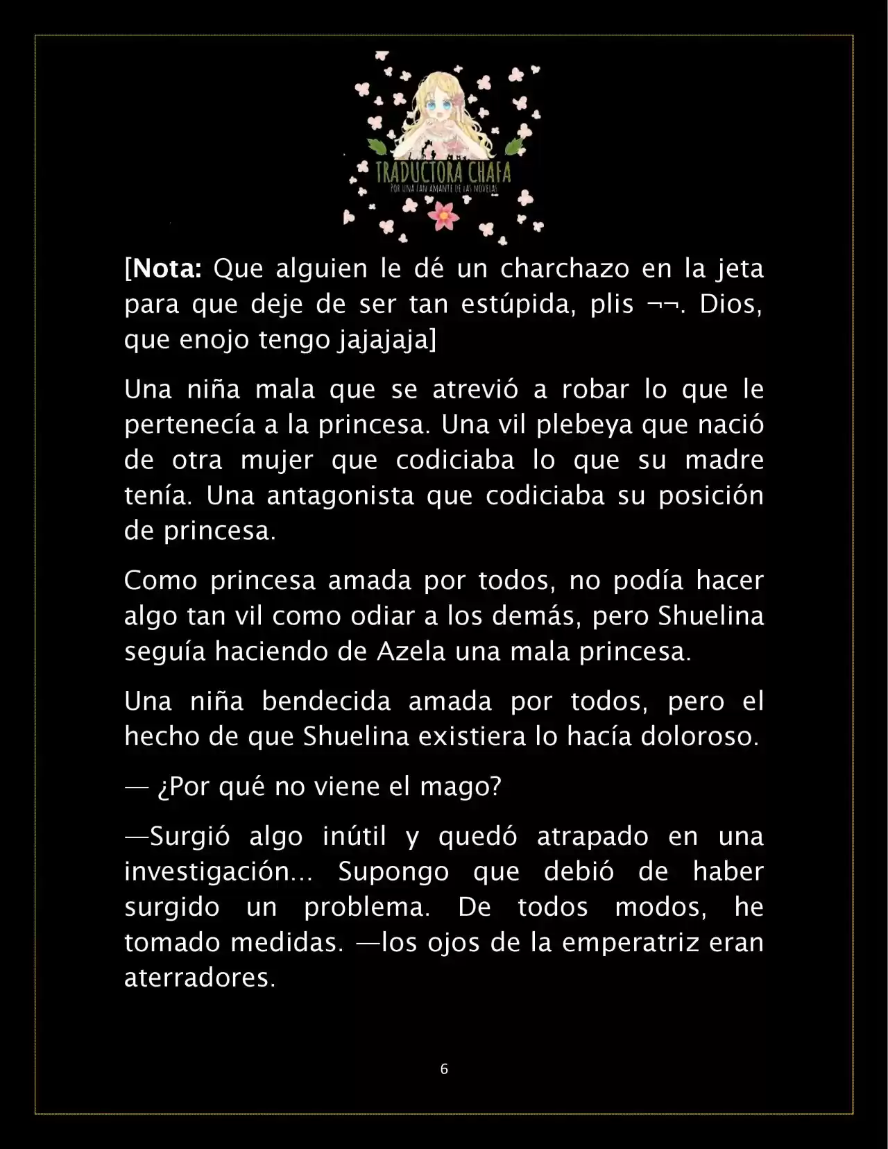 ¿Por Qué Estás Obsesionada Con Rechazar Nuestro Amor? (Novela) - Capítulo 27 - Página 8 - LectorTMOo