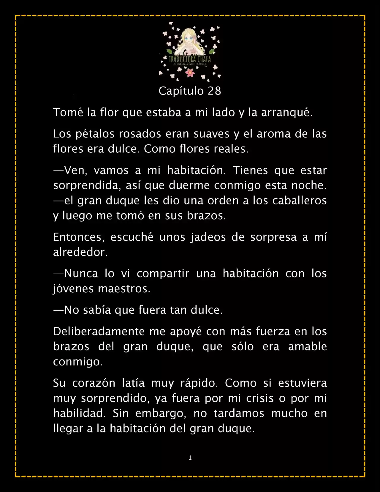 ¿Por Qué Estás Obsesionada Con Rechazar Nuestro Amor? (Novela) - Capítulo 28 - Página 3 - LectorTMOo