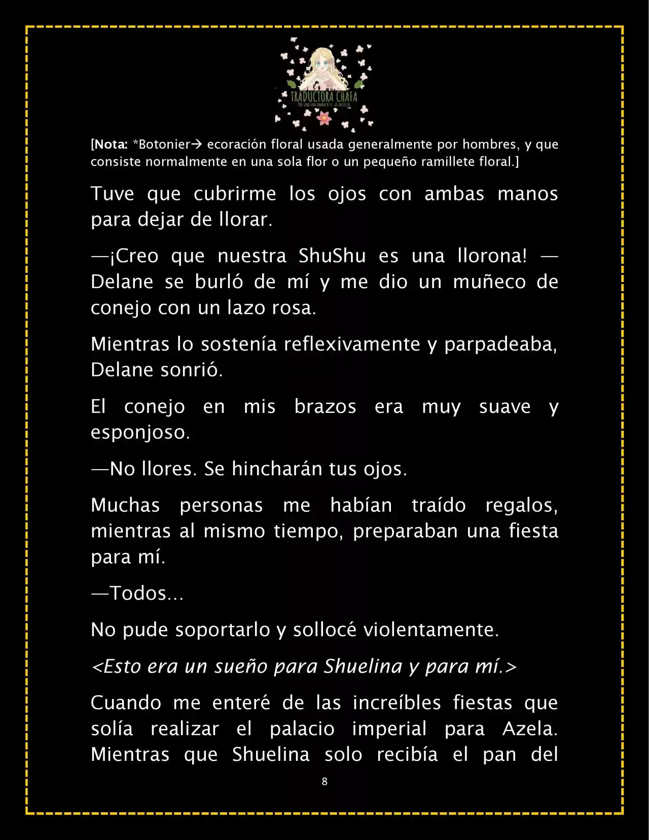¿Por Qué Estás Obsesionada Con Rechazar Nuestro Amor? (Novela) - Capítulo 30 - Página 10 - LectorTMOo