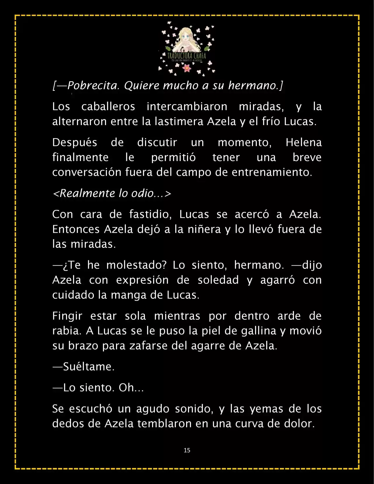 ¿Por Qué Estás Obsesionada Con Rechazar Nuestro Amor? (Novela) - Capítulo 30 - Página 17 - LectorTMOo