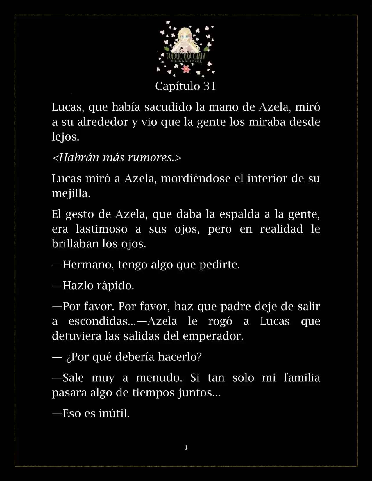 ¿Por Qué Estás Obsesionada Con Rechazar Nuestro Amor? (Novela) - Capítulo 31 - Página 3 - LectorTMOo
