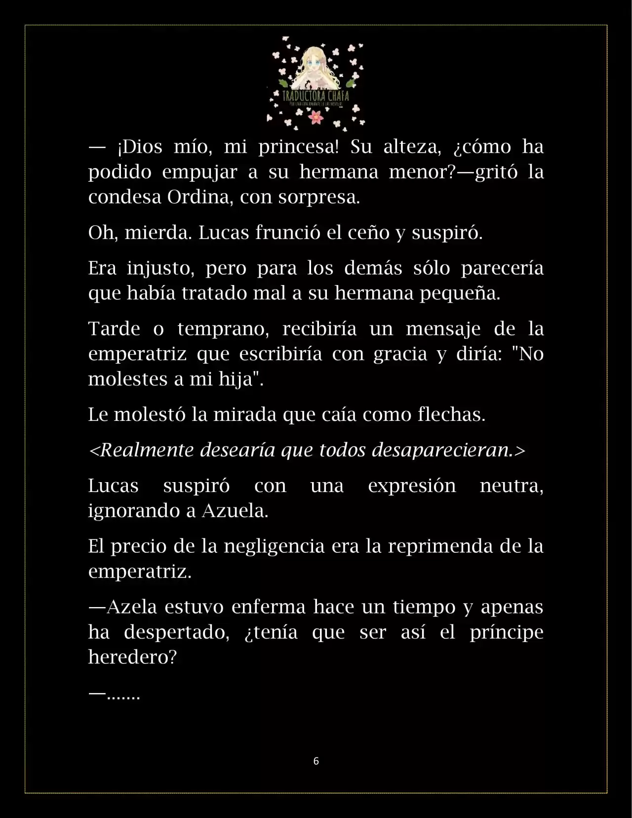 ¿Por Qué Estás Obsesionada Con Rechazar Nuestro Amor? (Novela) - Capítulo 31 - Página 8 - LectorTMOo