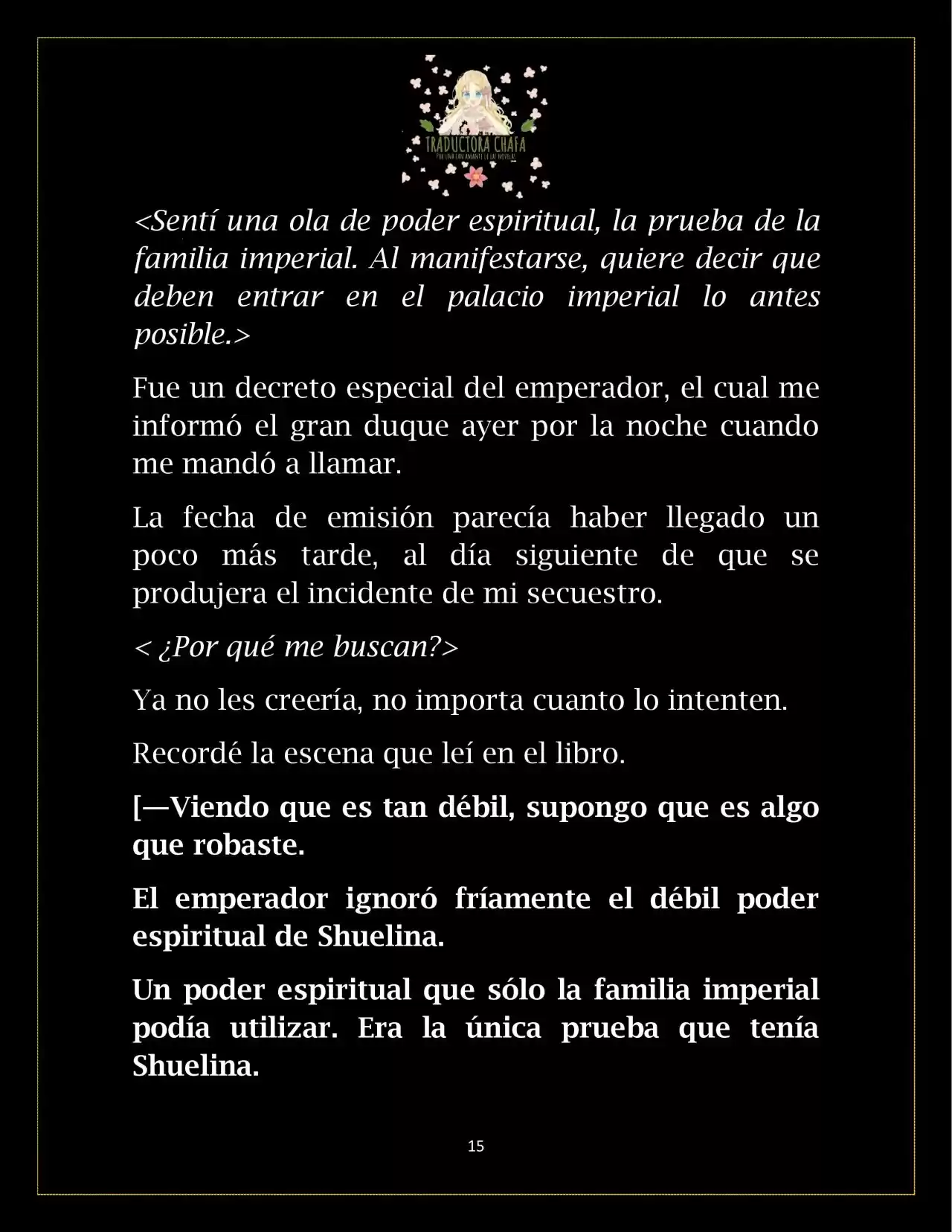 ¿Por Qué Estás Obsesionada Con Rechazar Nuestro Amor? (Novela) - Capítulo 31 - Página 17 - LectorTMOo