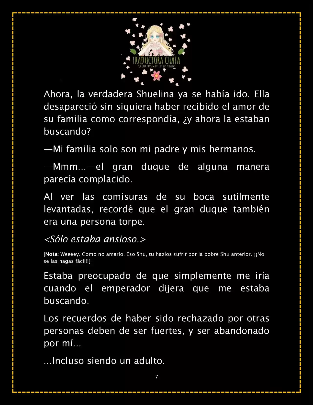 ¿Por Qué Estás Obsesionada Con Rechazar Nuestro Amor? (Novela) - Capítulo 32 - Página 9 - LectorTMOo