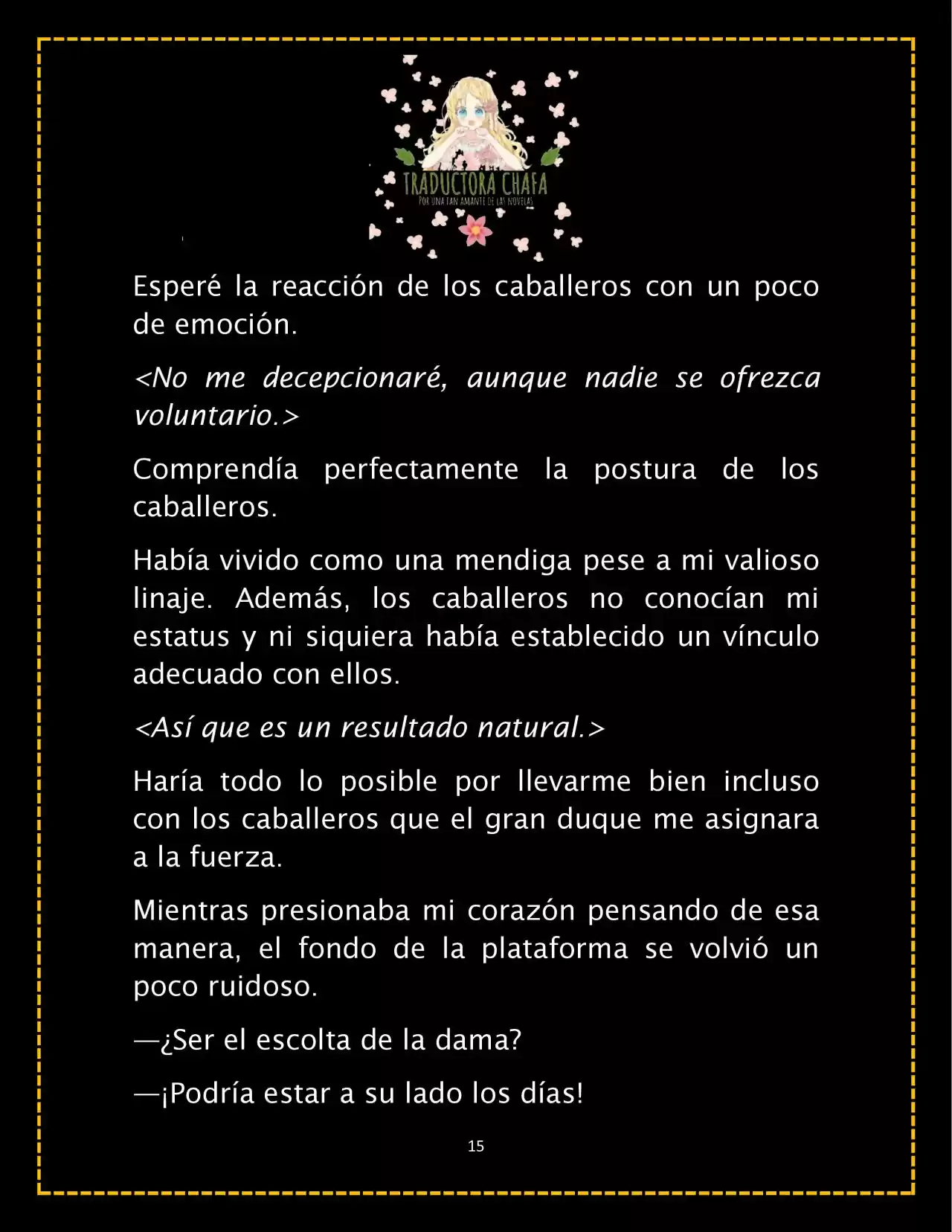 ¿Por Qué Estás Obsesionada Con Rechazar Nuestro Amor? (Novela) - Capítulo 32 - Página 17 - LectorTMOo