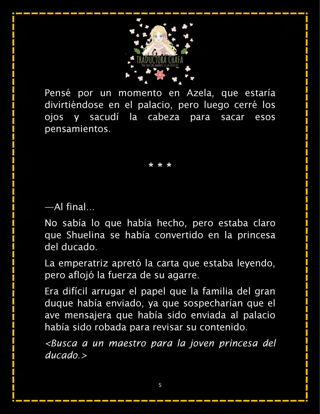 ¿Por Qué Estás Obsesionada Con Rechazar Nuestro Amor? (Novela) - Capítulo 35 - Página 7 - LectorTMOo