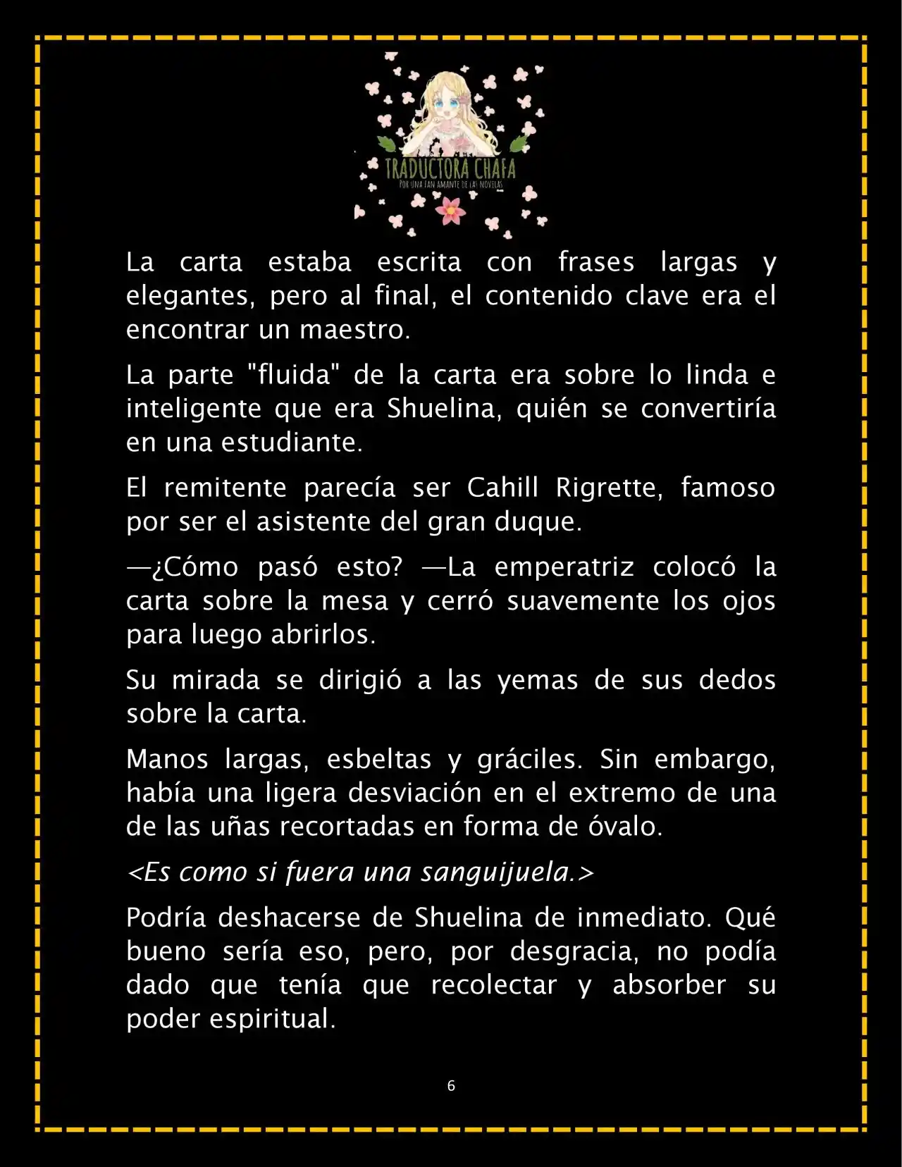 ¿Por Qué Estás Obsesionada Con Rechazar Nuestro Amor? (Novela) - Capítulo 35 - Página 8 - LectorTMOo