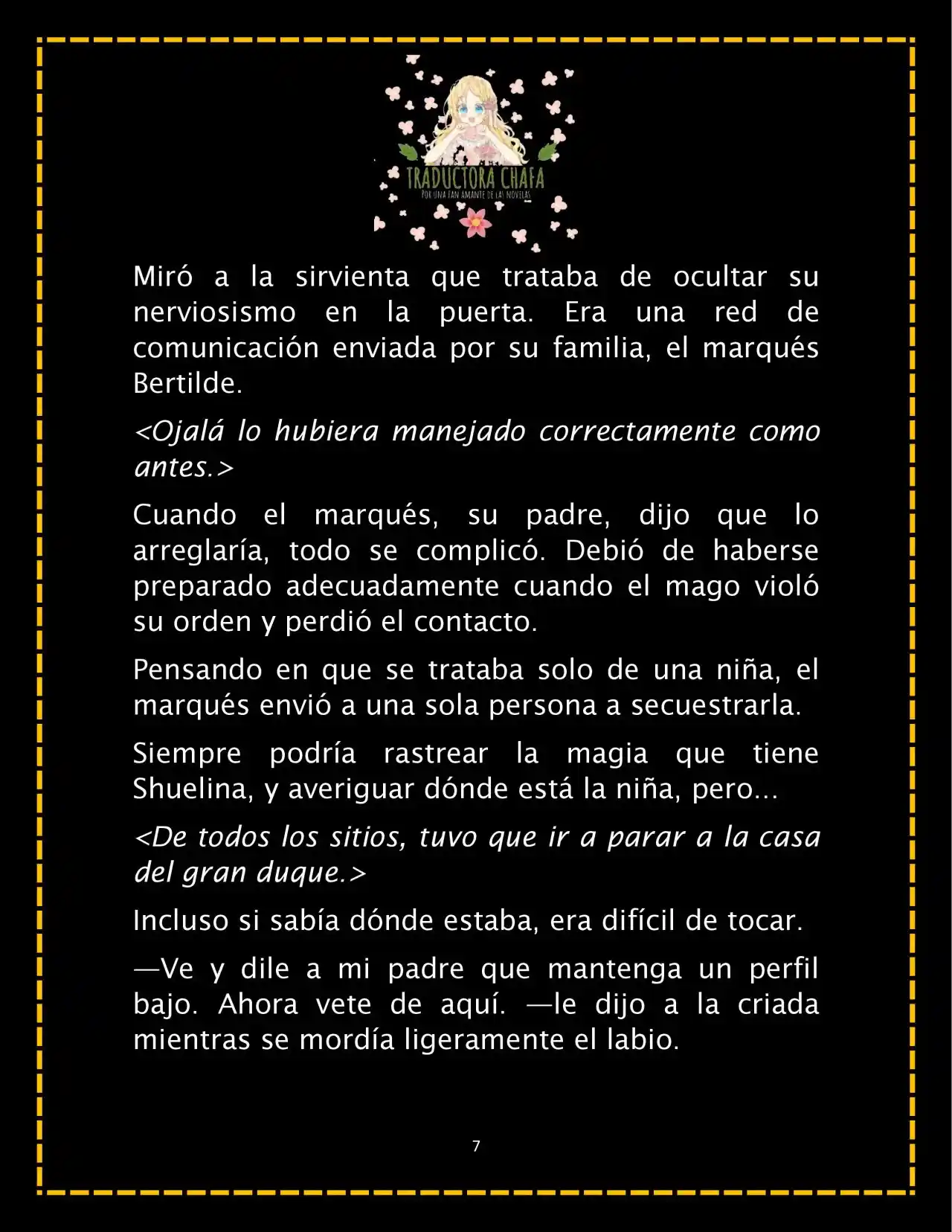 ¿Por Qué Estás Obsesionada Con Rechazar Nuestro Amor? (Novela) - Capítulo 35 - Página 9 - LectorTMOo