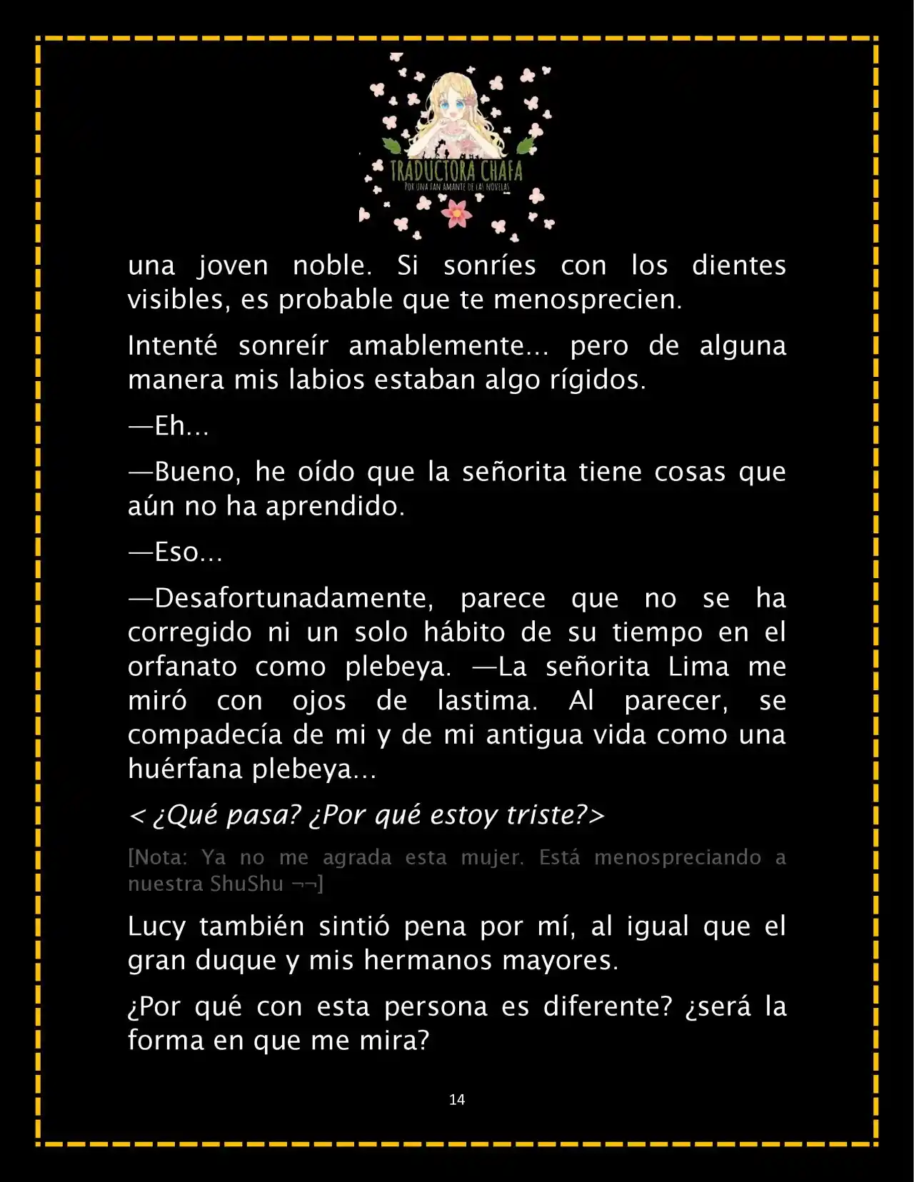 ¿Por Qué Estás Obsesionada Con Rechazar Nuestro Amor? (Novela) - Capítulo 35 - Página 16 - LectorTMOo