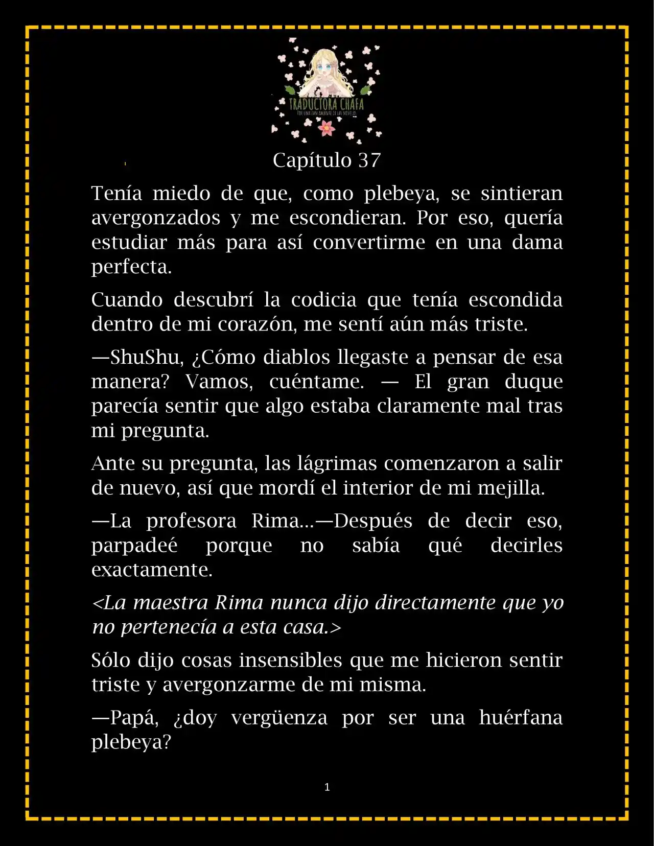 ¿Por Qué Estás Obsesionada Con Rechazar Nuestro Amor? (Novela) - Capítulo 37 - Página 3 - LectorTMOo