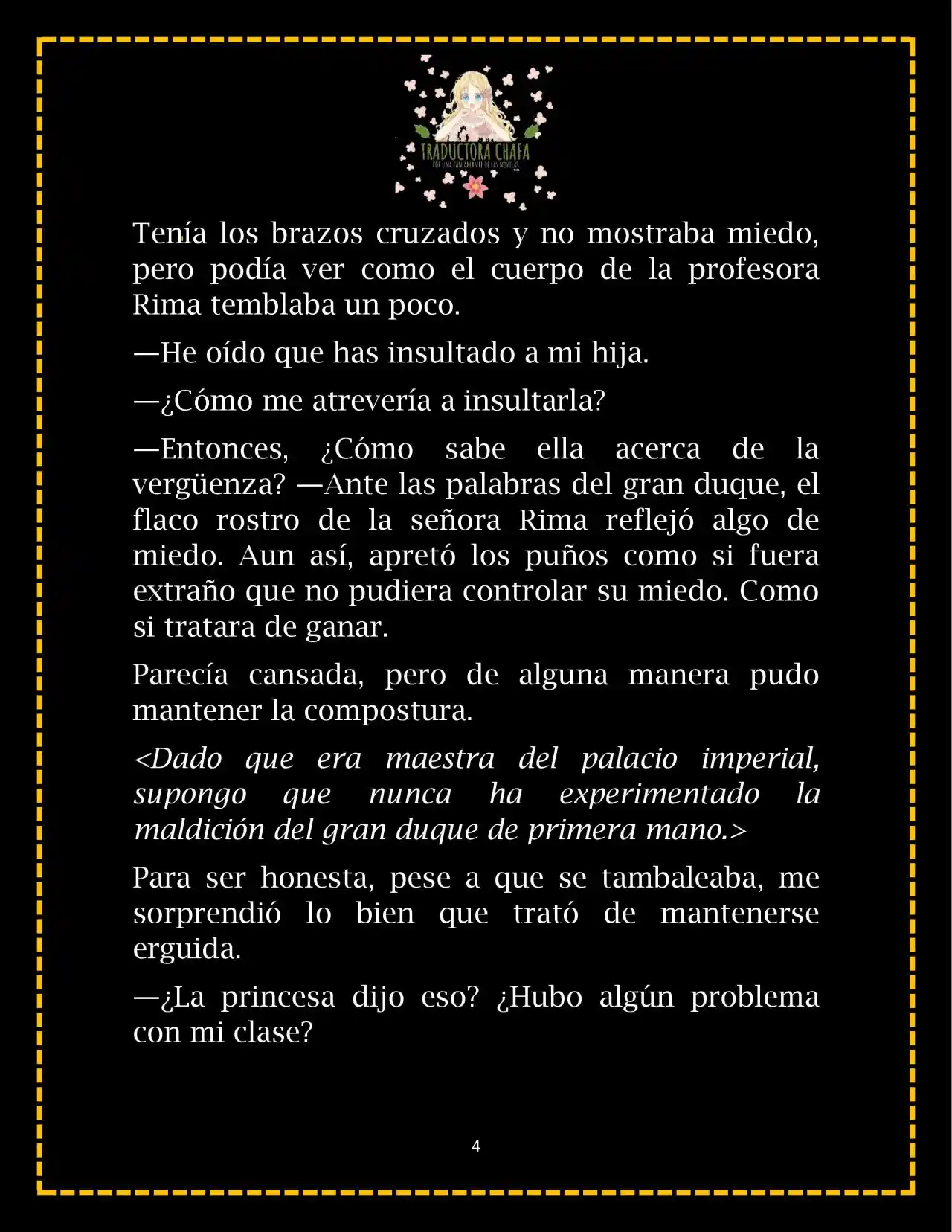 ¿Por Qué Estás Obsesionada Con Rechazar Nuestro Amor? (Novela) - Capítulo 37 - Página 6 - LectorTMOo