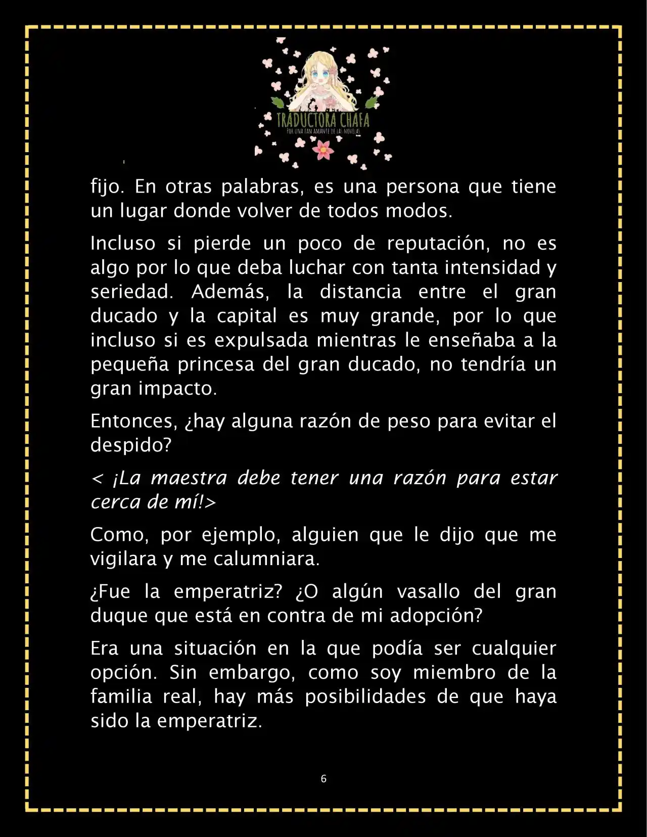 ¿Por Qué Estás Obsesionada Con Rechazar Nuestro Amor? (Novela) - Capítulo 38 - Página 8 - LectorTMOo